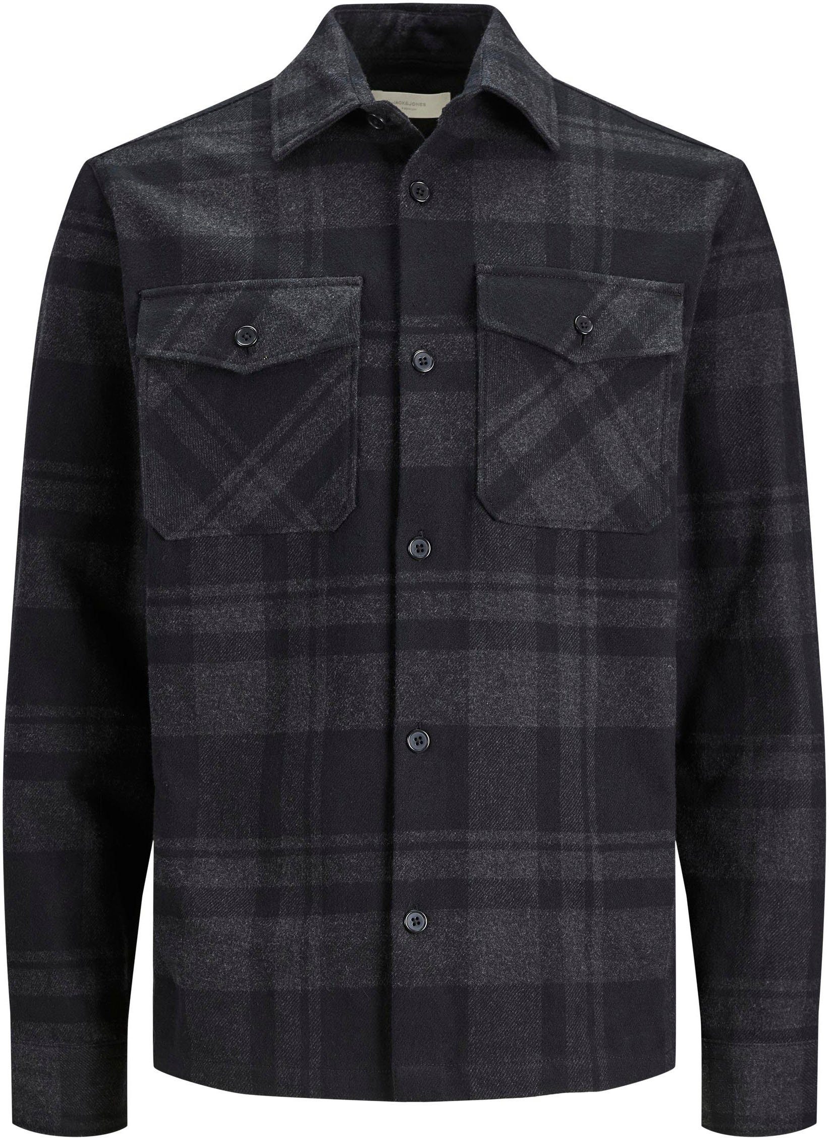 Jack & Jones Geruit overhemd JPRROY CHECK OVERSHIRT L/S SN