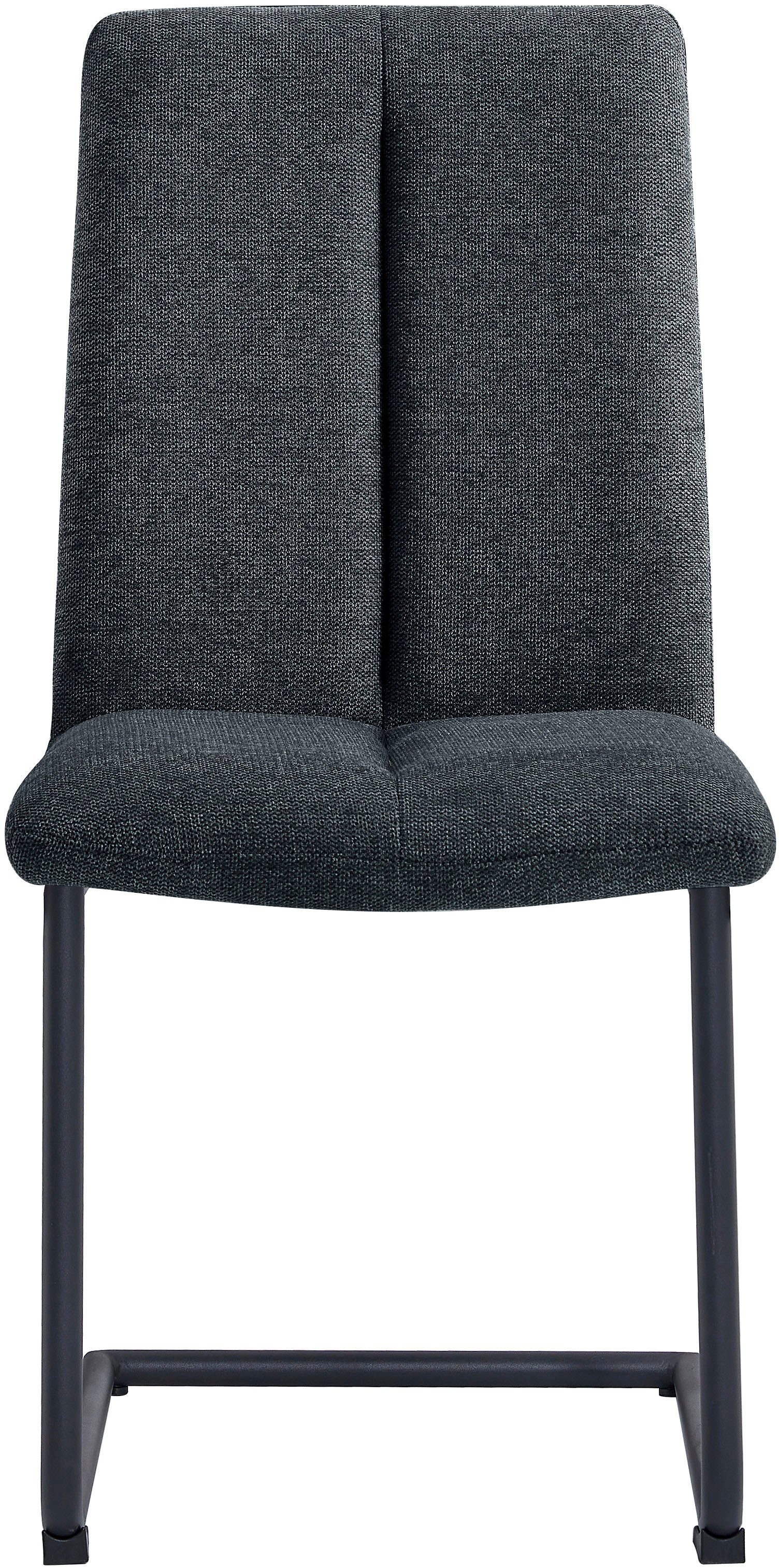 Duo Collection Eetkamerstoel Emmy sledestoel robuuste bekleding, glijders voor de veiligheid, tot 110 kg belastbaar (set, 4 stuks)
