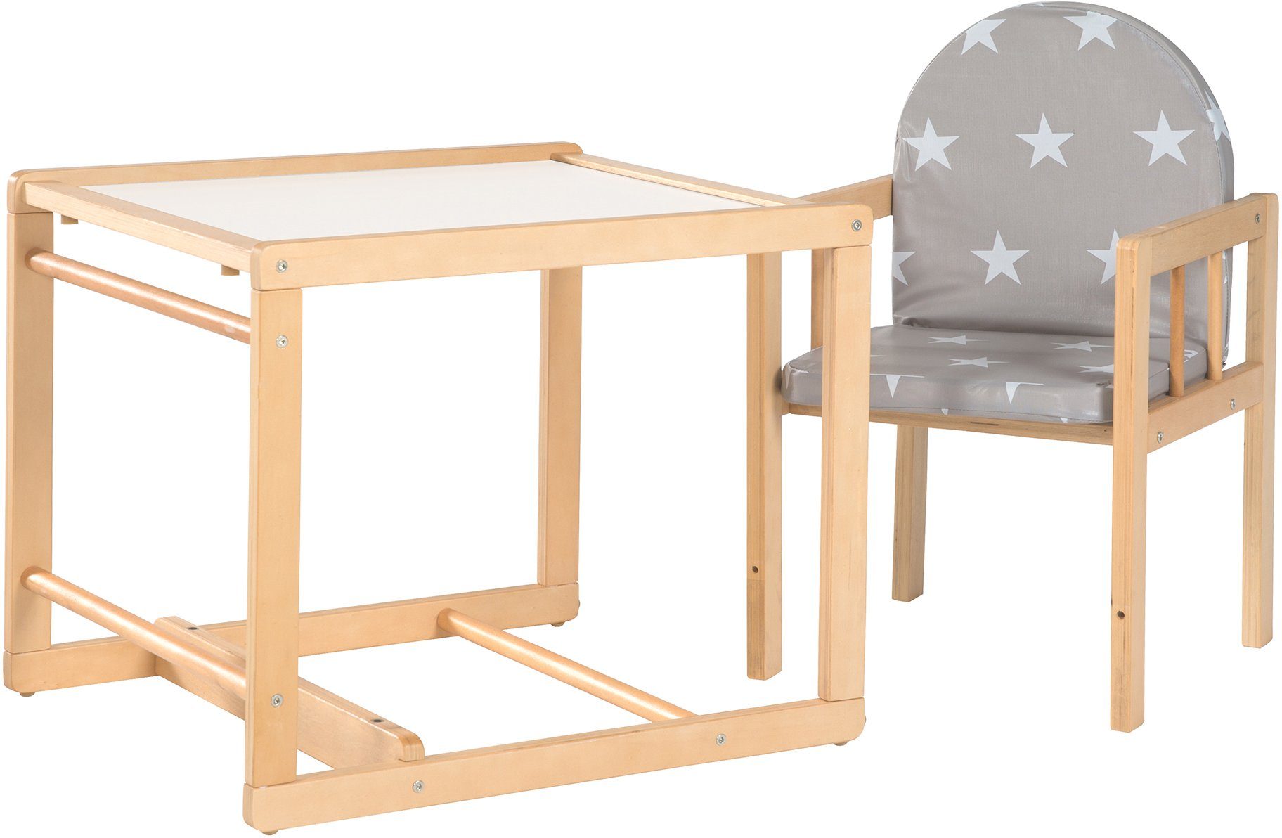 Roba® Multifunctionele kinderstoel Little Stars tot kinderzithoek om te bouwen