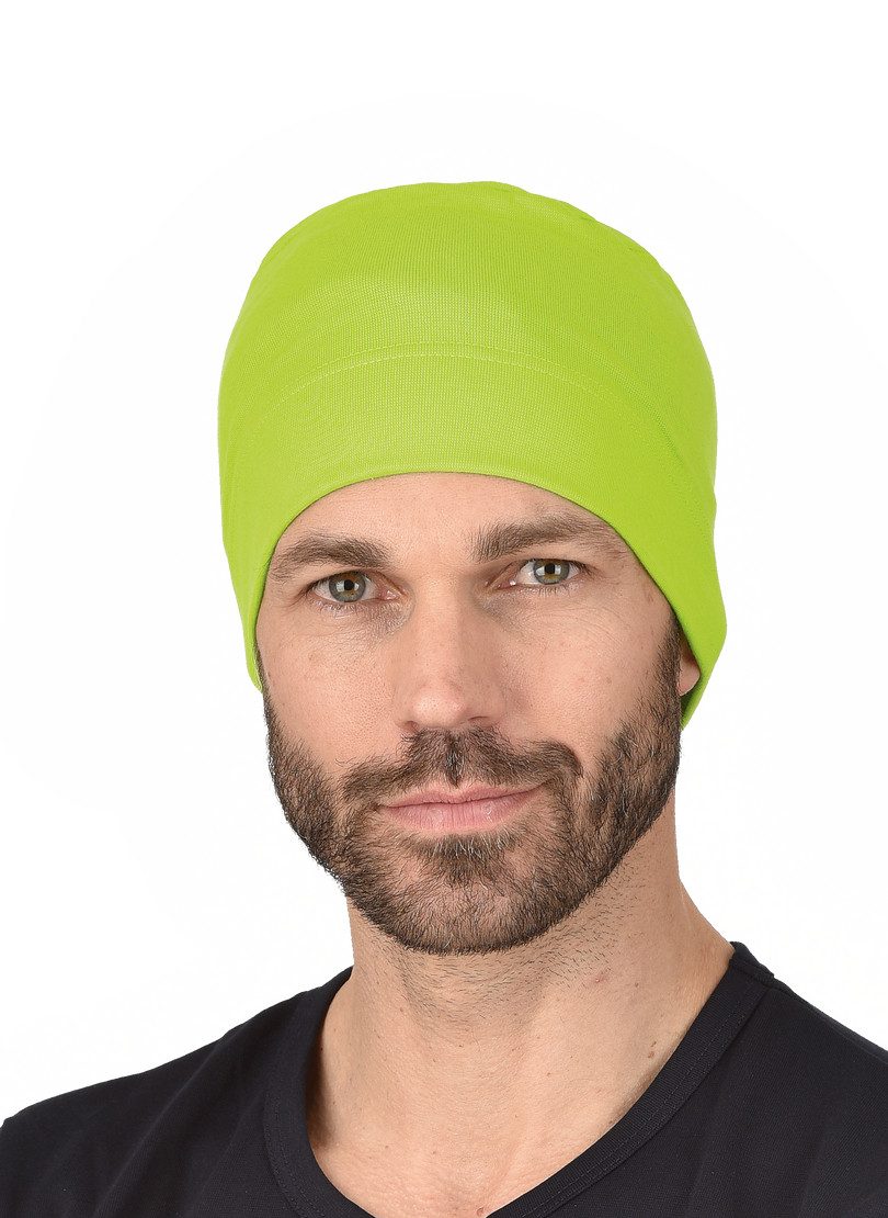 Trigema Gebreide muts TRIGEMA Soft-Cap (1 stuk) unisex mutsen maat 45 cm x 60 cm geel