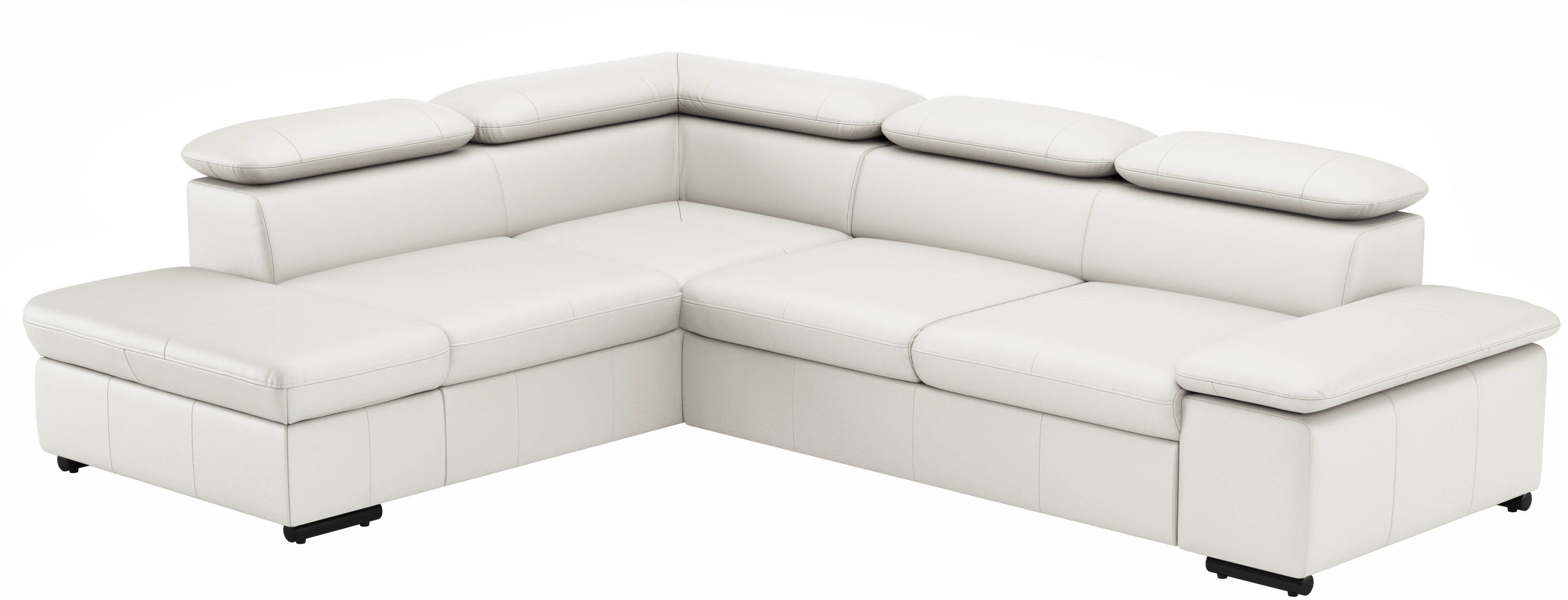 sit&more Hoekbank Alcudia L-vorm met armverstelling, optionele hoofdeindverstelling en bedfunctie
