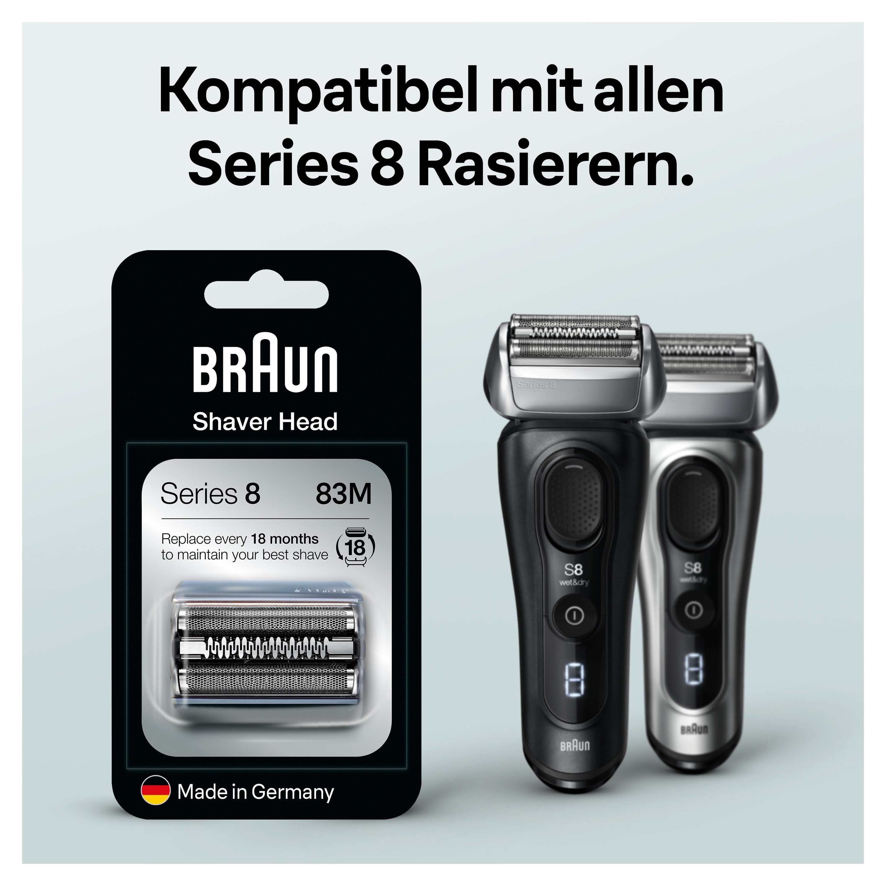Braun Vervangende mesjes Series 8 83M