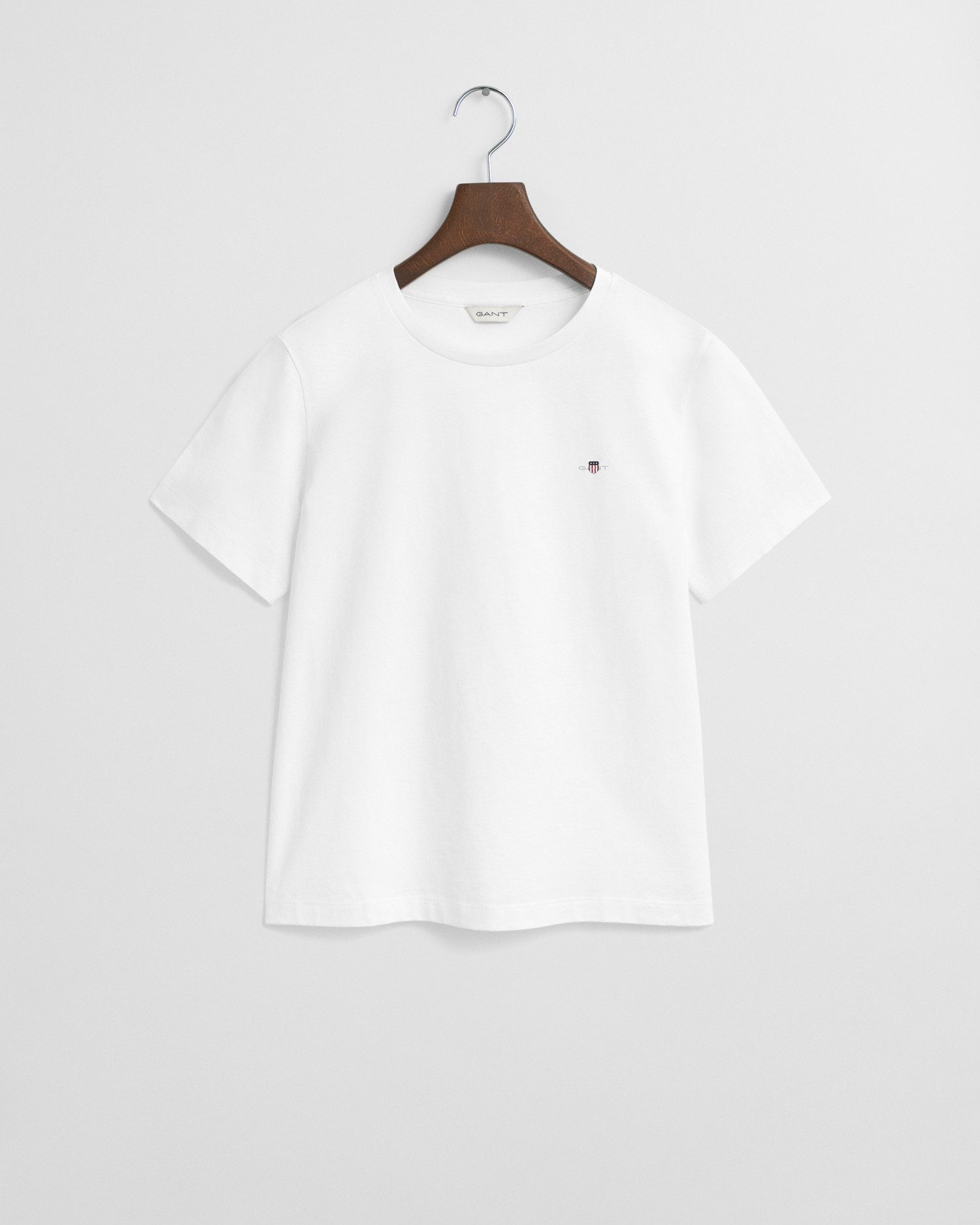 Gant Shirt met korte mouwen PRINTED ARCHIVE SHIELD T-SHIRT klein logoborduursel op borsthoogte