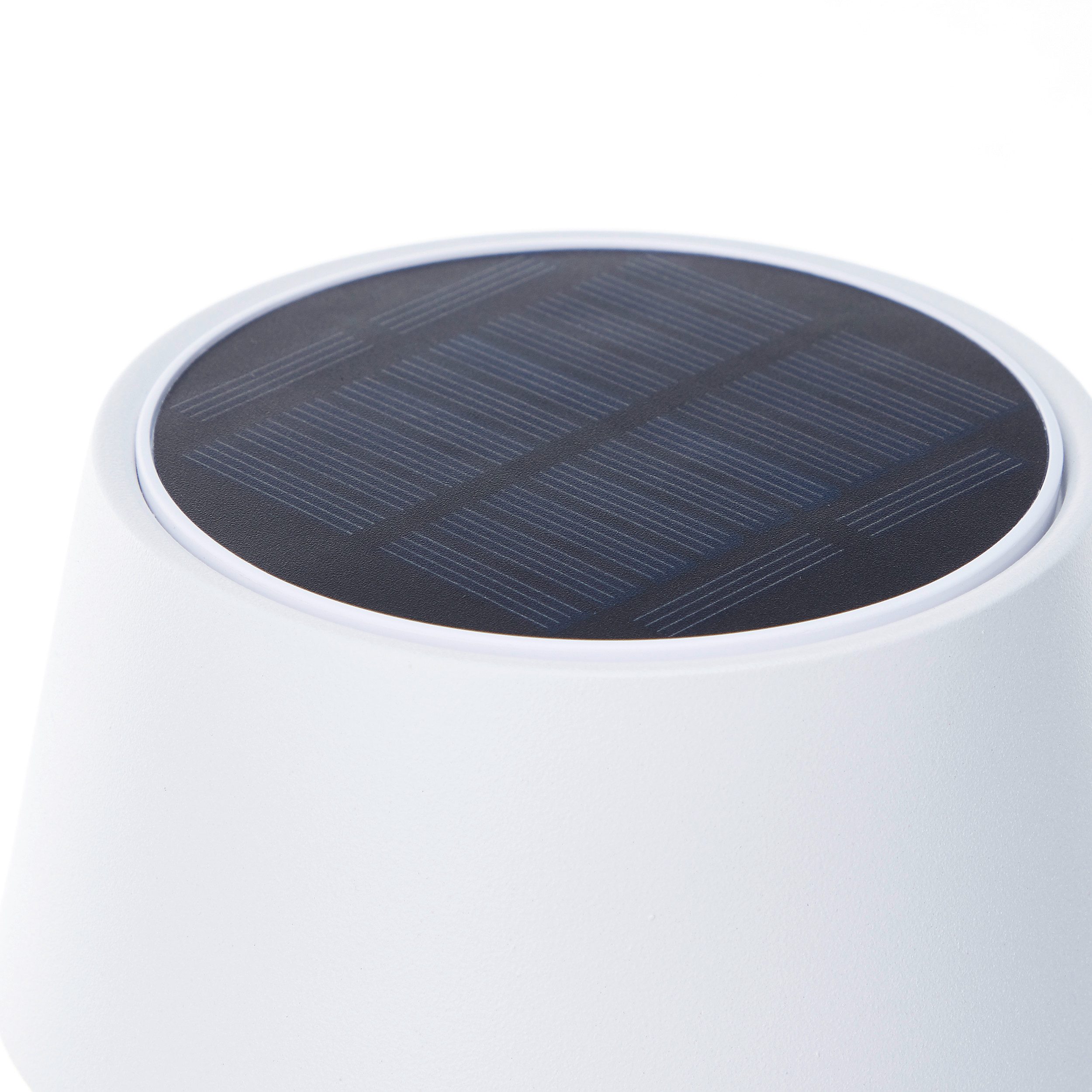 my home Led-tafellamp voor buiten Ocki tafellamp met zonne-energie en accu LED solar, 4 W, 300 lm, 3000 K, dimbaar, USB oplaadbaar, binnen & buiten (1 stuk)