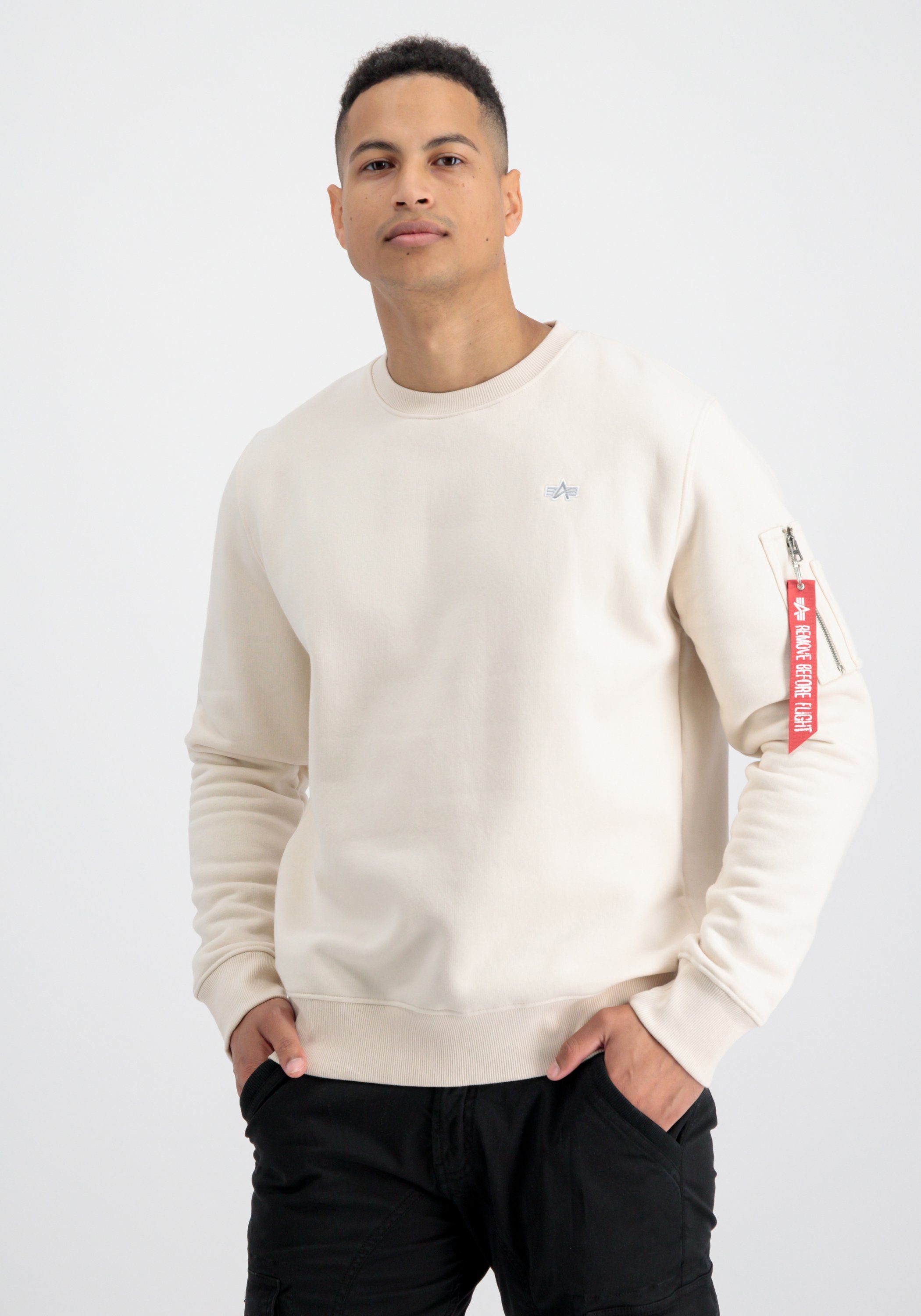 Alpha Industries Sweater Alpha Industries Men - Sweatshirts Unisex EMB Sweater
