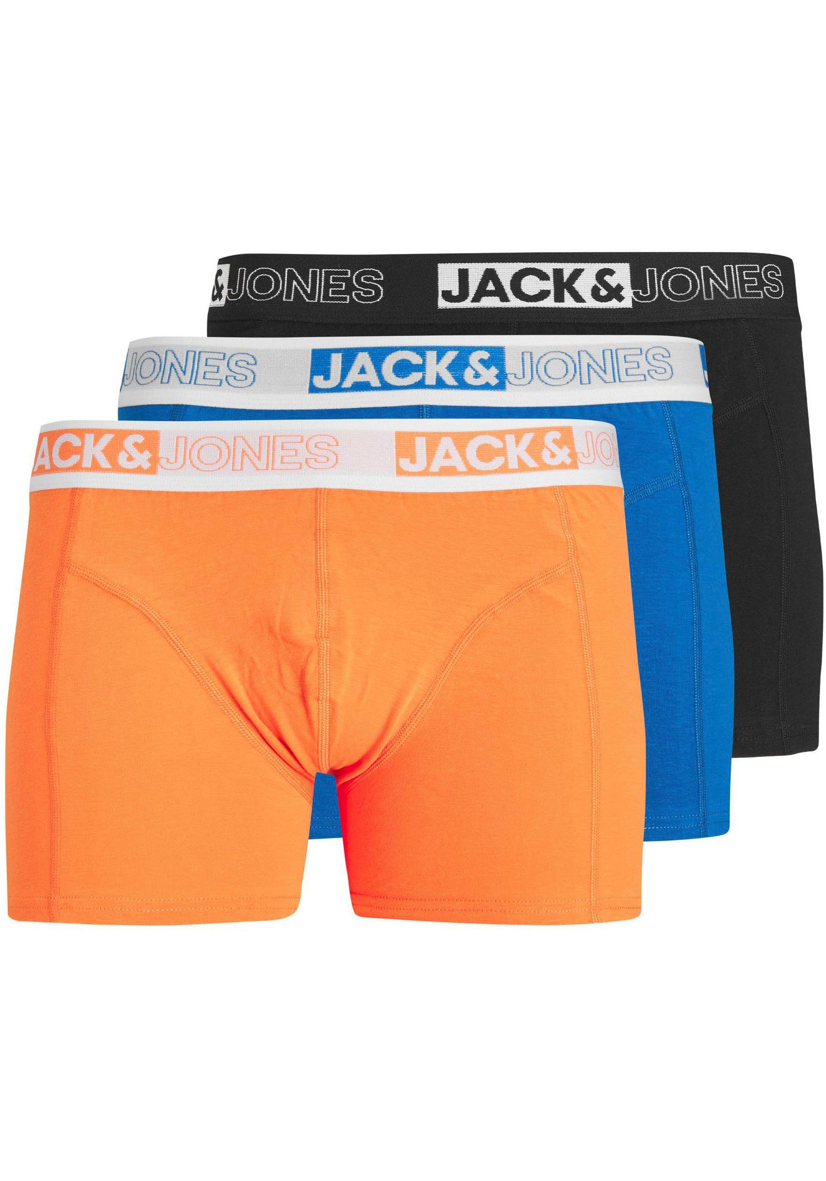 Jack & Jones Boxershort JACYAKU TRUNKS 3 PACK (set, 3 stuks)