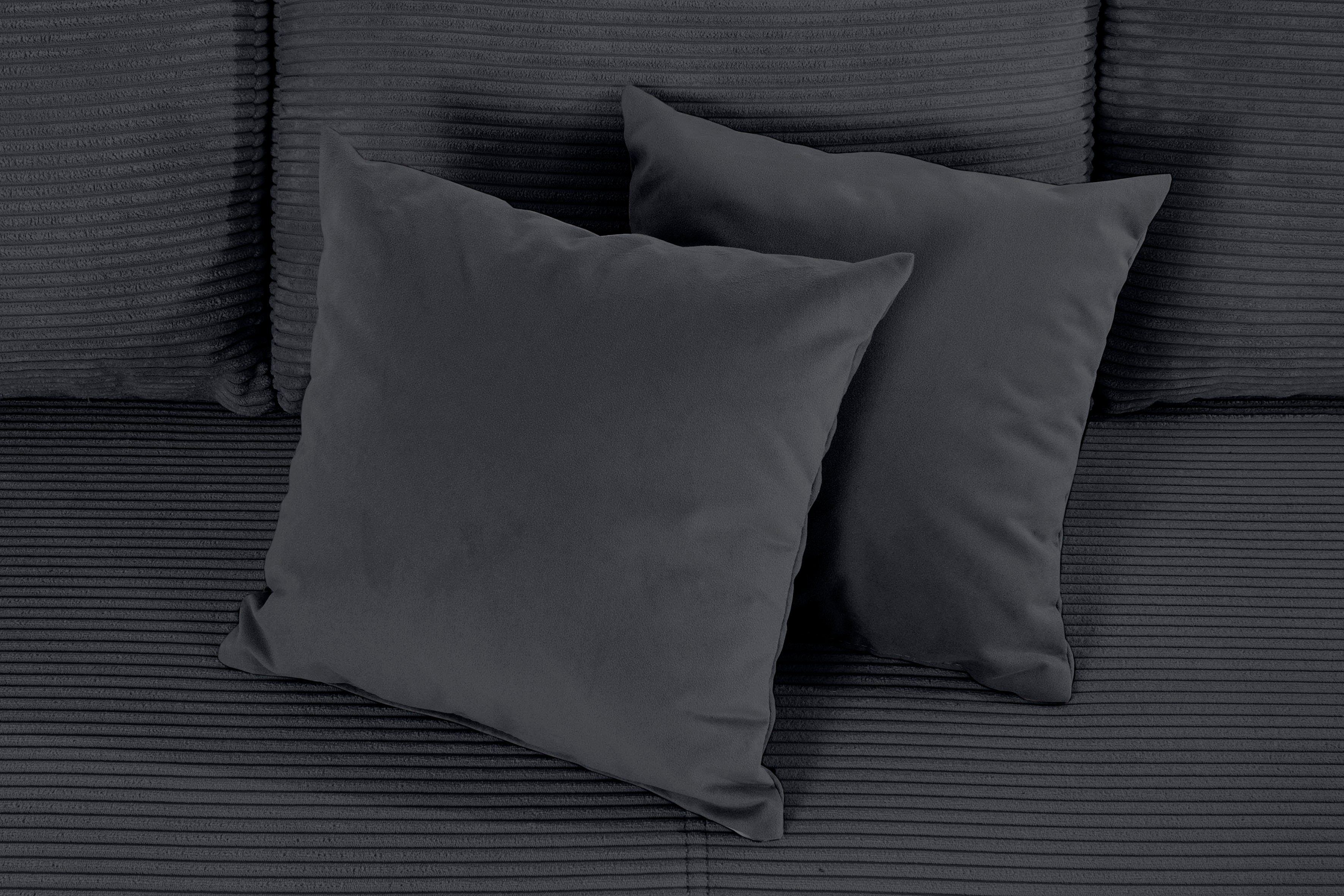 COLLECTION AB Slaapbank Yves Bedfunctie, bedlade, bonnellvering, rugkussen, sierkussen