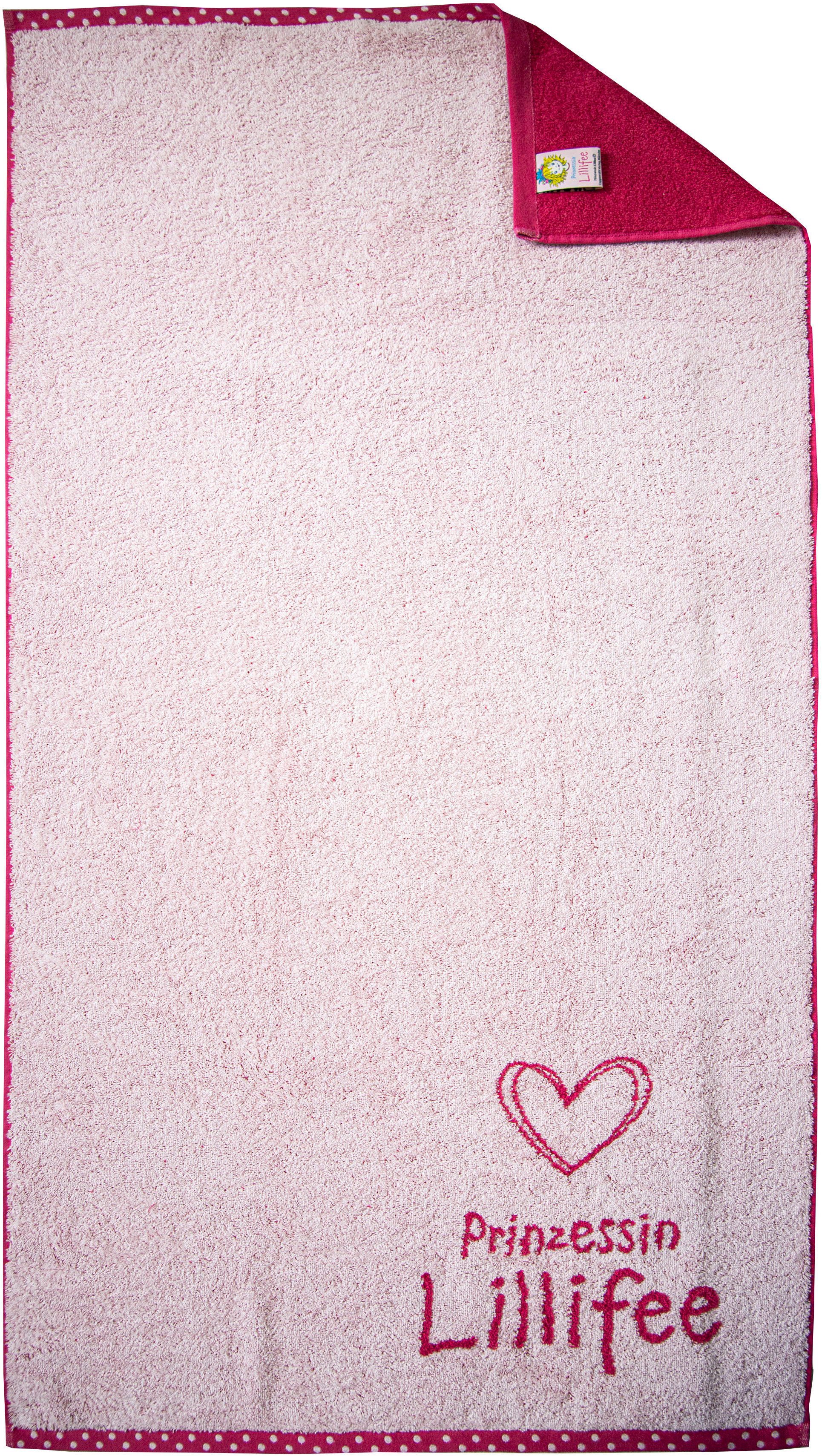 Dyckhoff Handdoekenset Prinses Lillifee Complete sets: Handdoeken, douchehanddoeken en bijpassende washandschoenen (set, 5-delig)