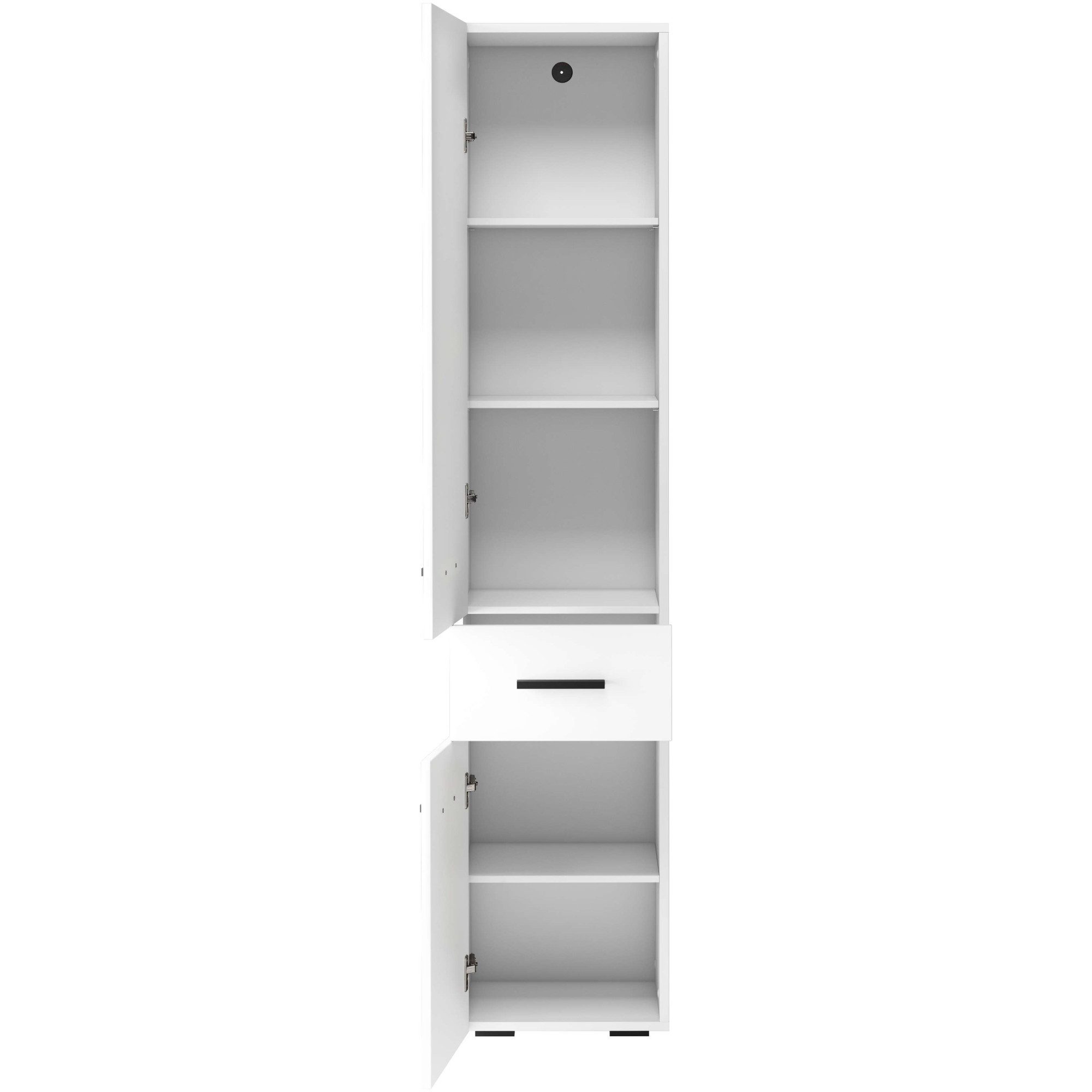 INOSIGN Hoge kast Skara 3 verstelbare planken achter de deuren, breedte 38 cm, hoogte 18 cm