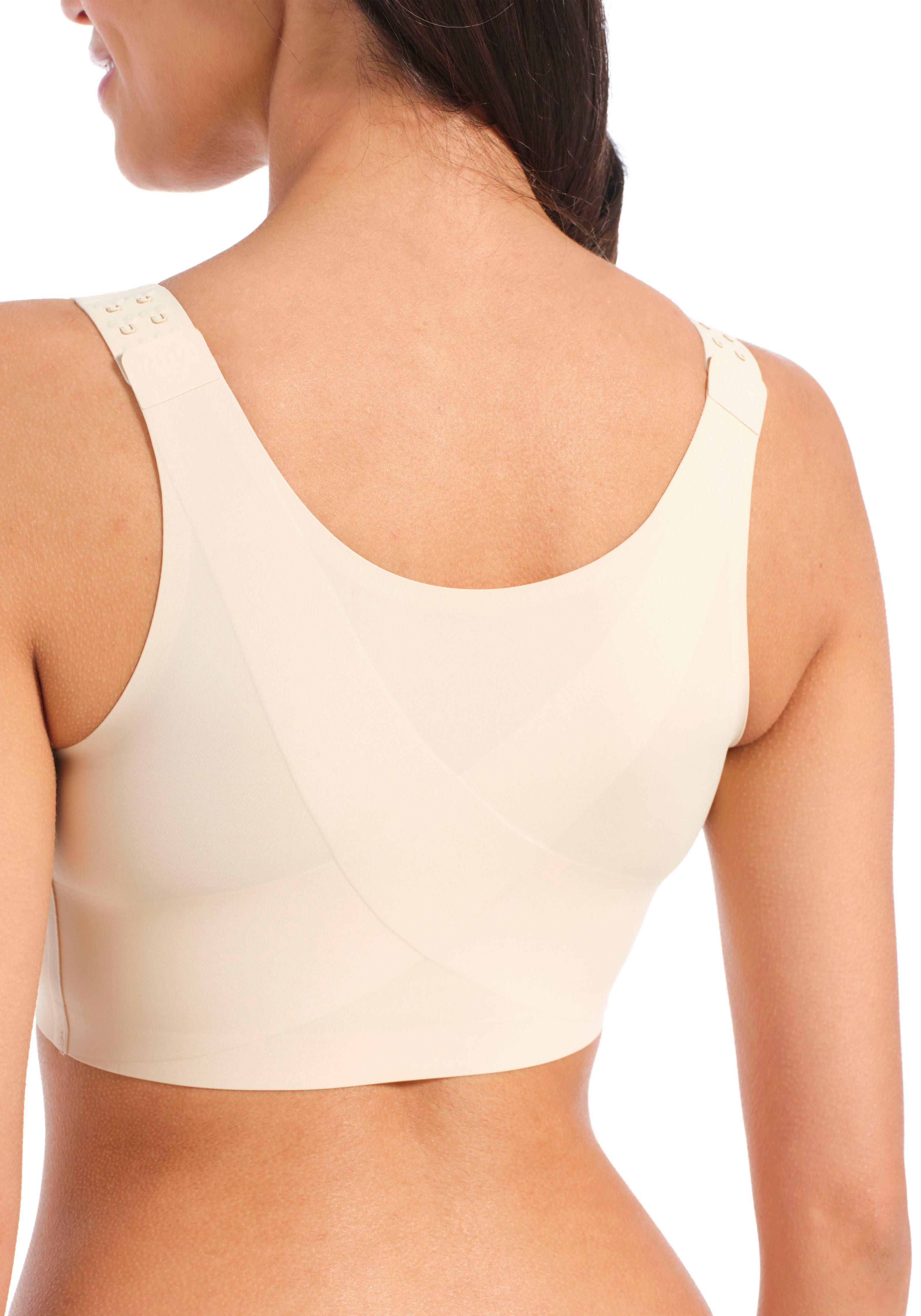 Magic Body Fashion Beugelloze-bh Posture Bra strakke, corrigerende houding bh met frontsluiting