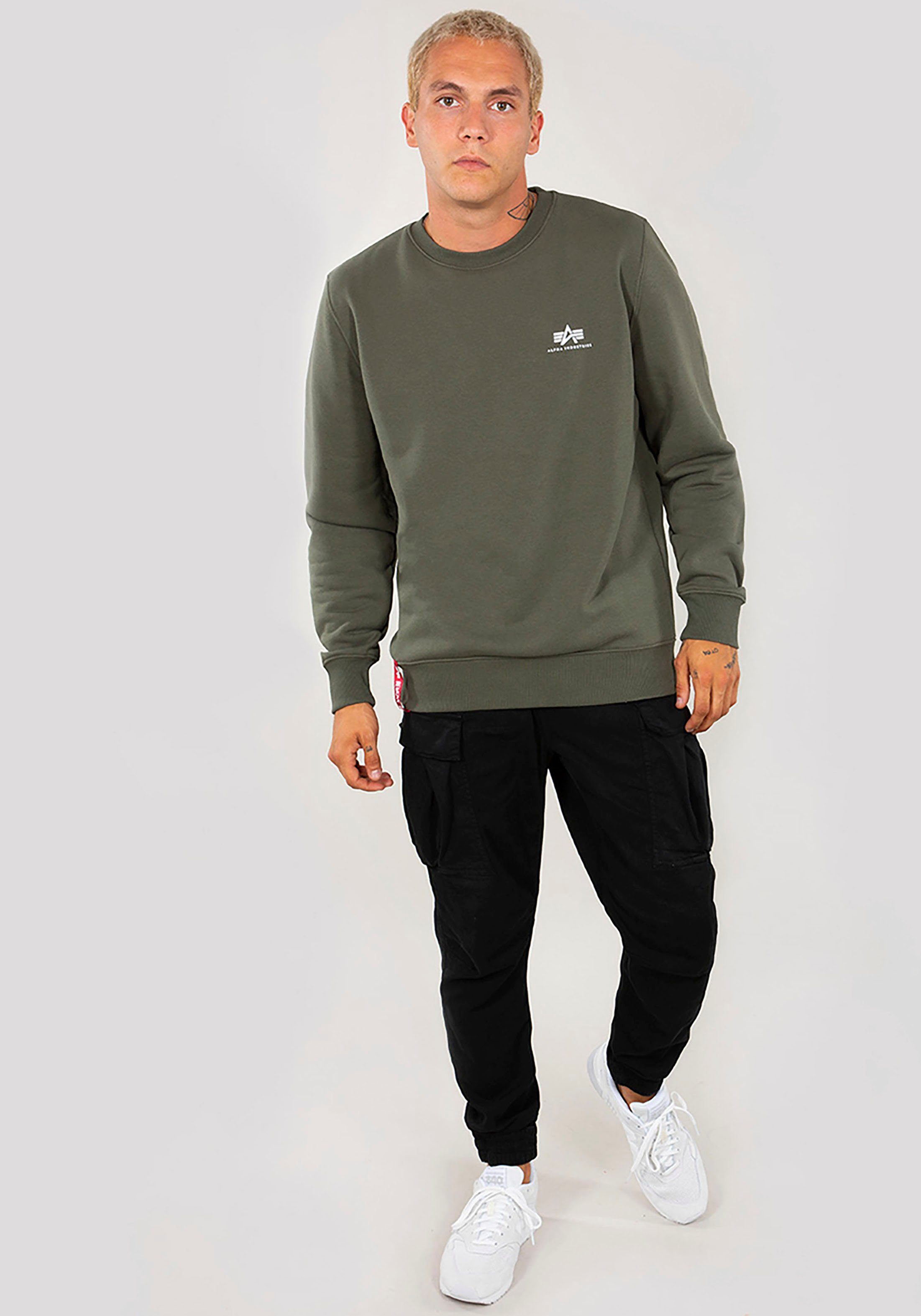 Alpha Industries Sweatshirt Basic sweater small logo