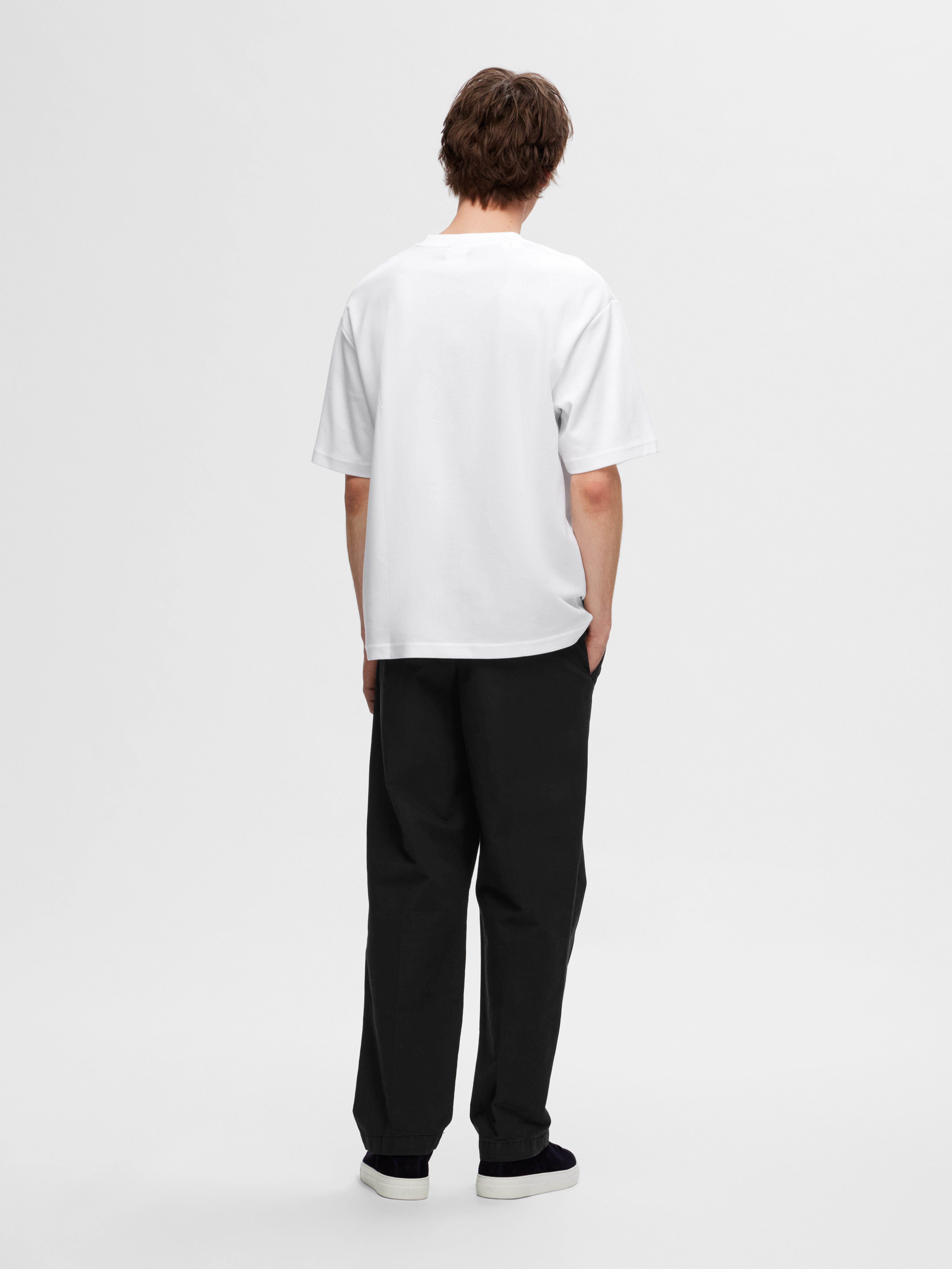 SELECTED HOMME Shirt met ronde hals SLHLOOSEOSCAR SS O-NECK TEE 3 PACK NOOS (set, 3-delig)