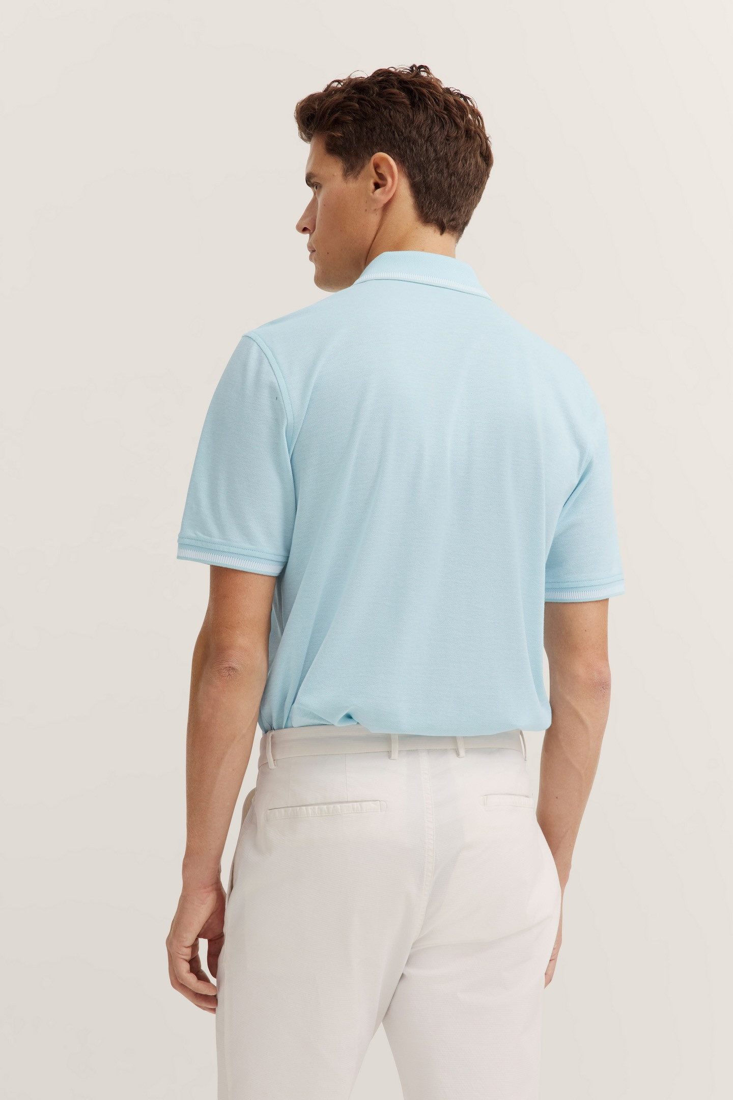 Bugatti Poloshirt gemaakt van katoen
