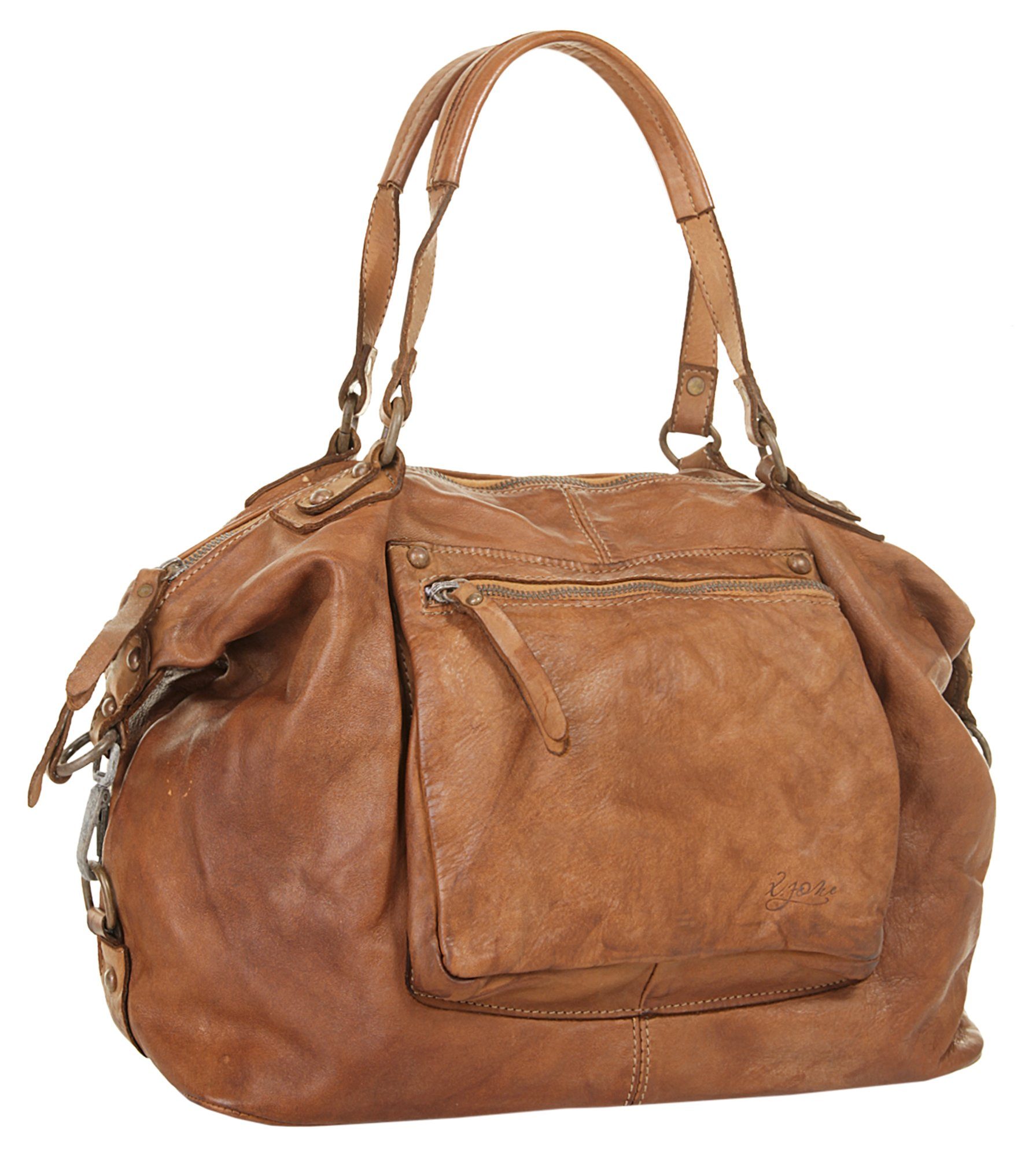 X-Zone Shopper echt leer, made in italy