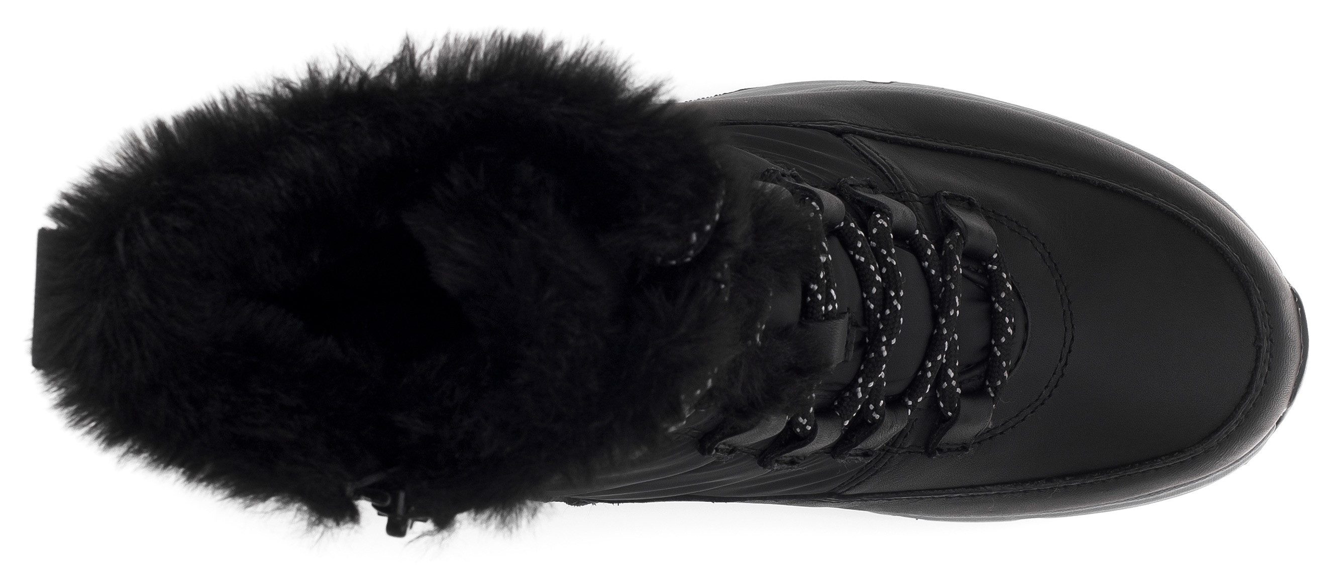 Gabor Rollingsoft Winterlaarzen sleehak, veterschoenen, outdoorschoen, ogen, bergbeklimmer-look