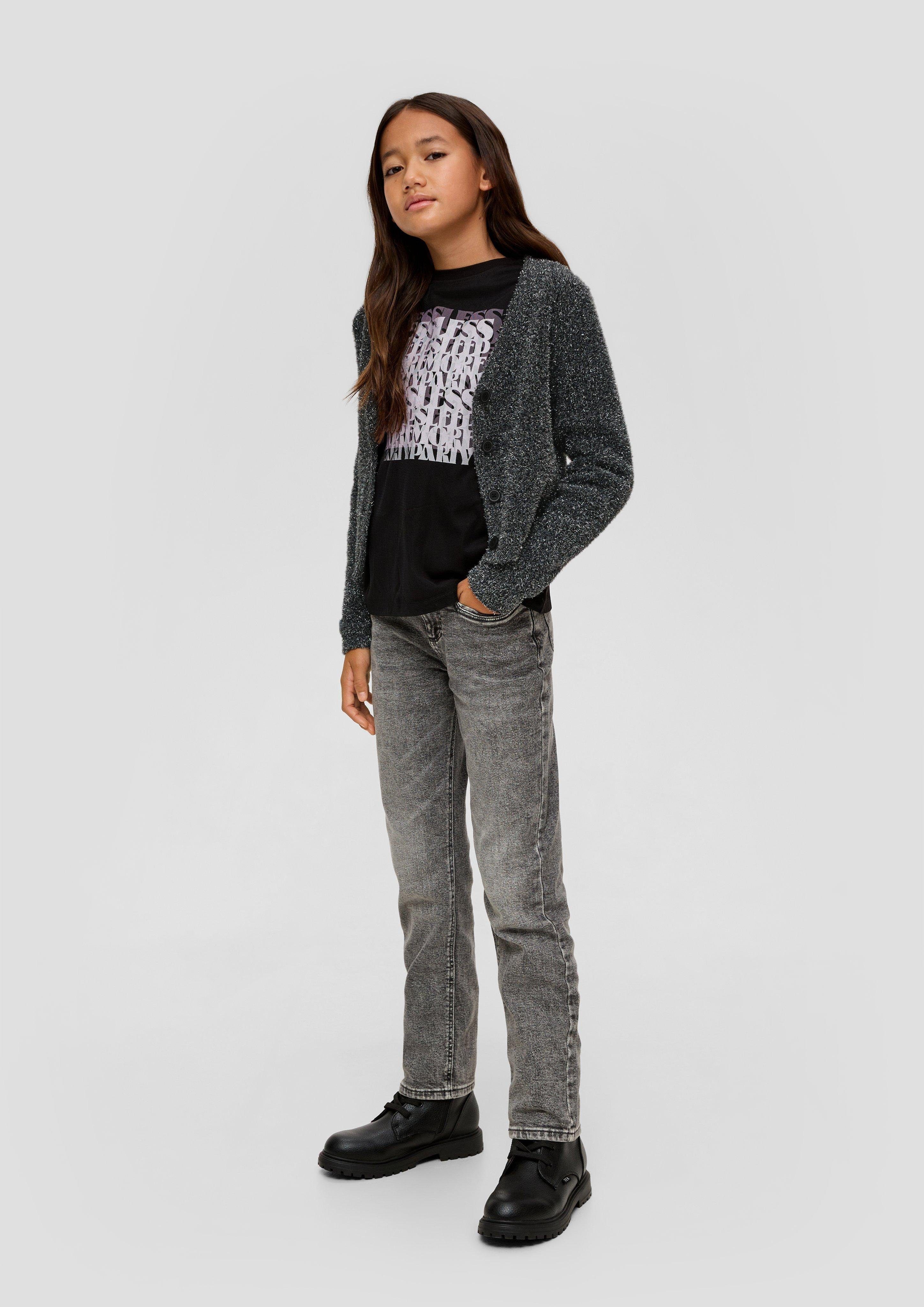 S.Oliver RED LABEL Junior Vest met opvallende materiaalkleur
