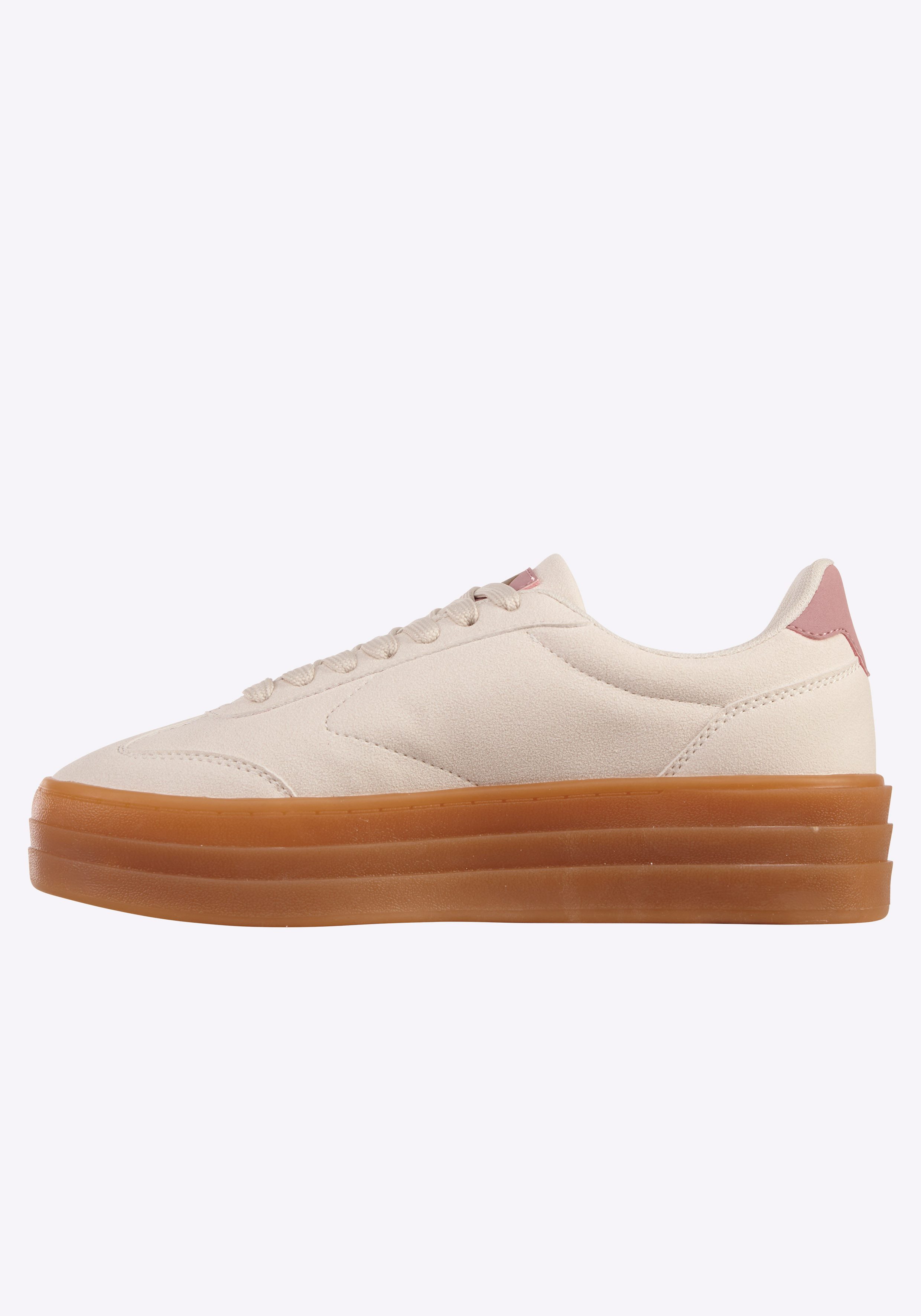 lotto Plateausneakers - met gepolsterde schachtkant