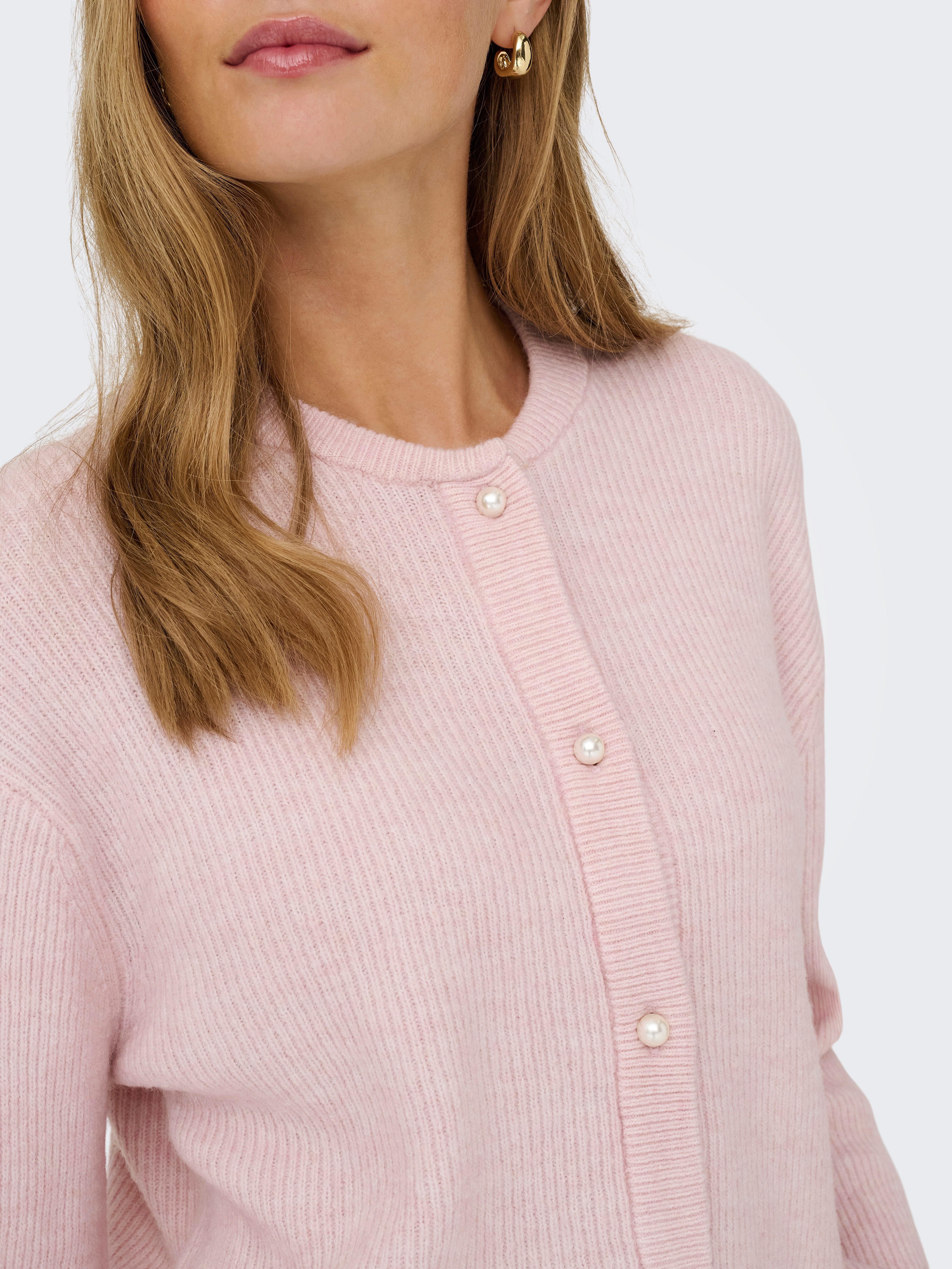 JDY Vest JDYLUMI LIFE L/S BUTTON CARDIGA KNT NOOS