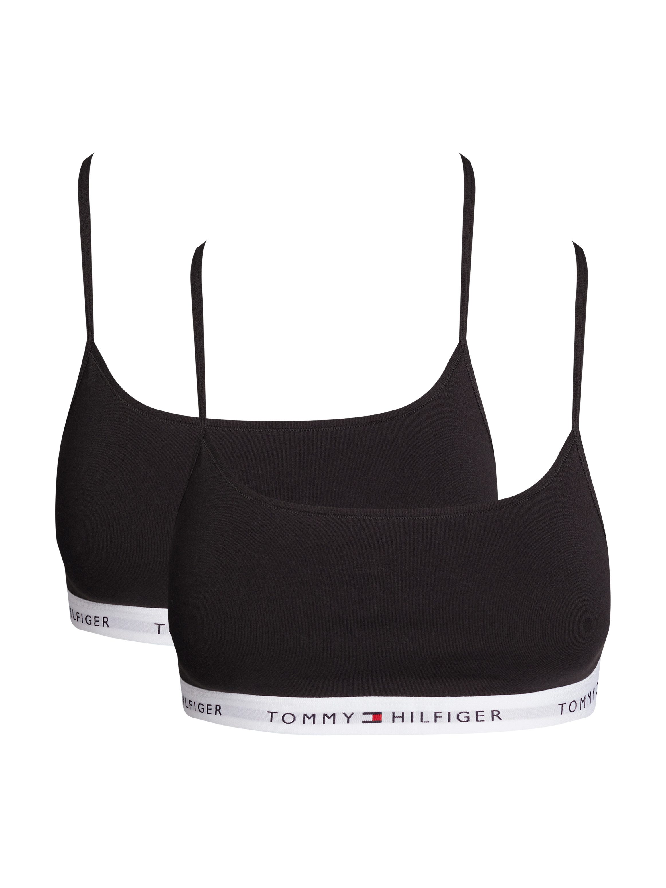 Tommy Hilfiger Underwear Bralette-bh 2 PACK BRALETTE met een logo-opschrift (set 2-delig 2 stuks)