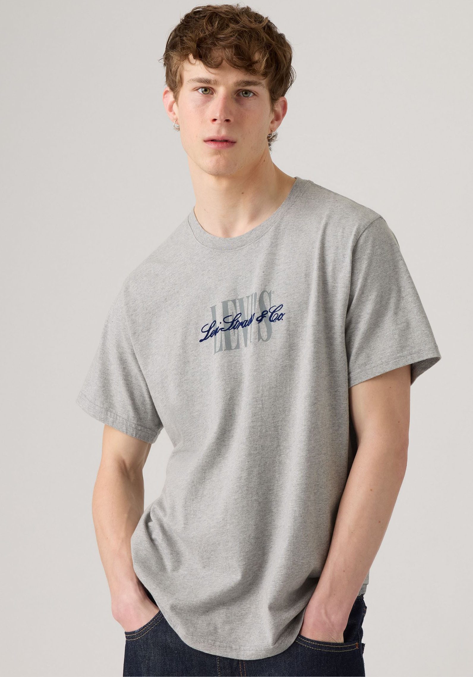 Levi's® T-shirt RELAXED FIT TEE met een logo-opschrift