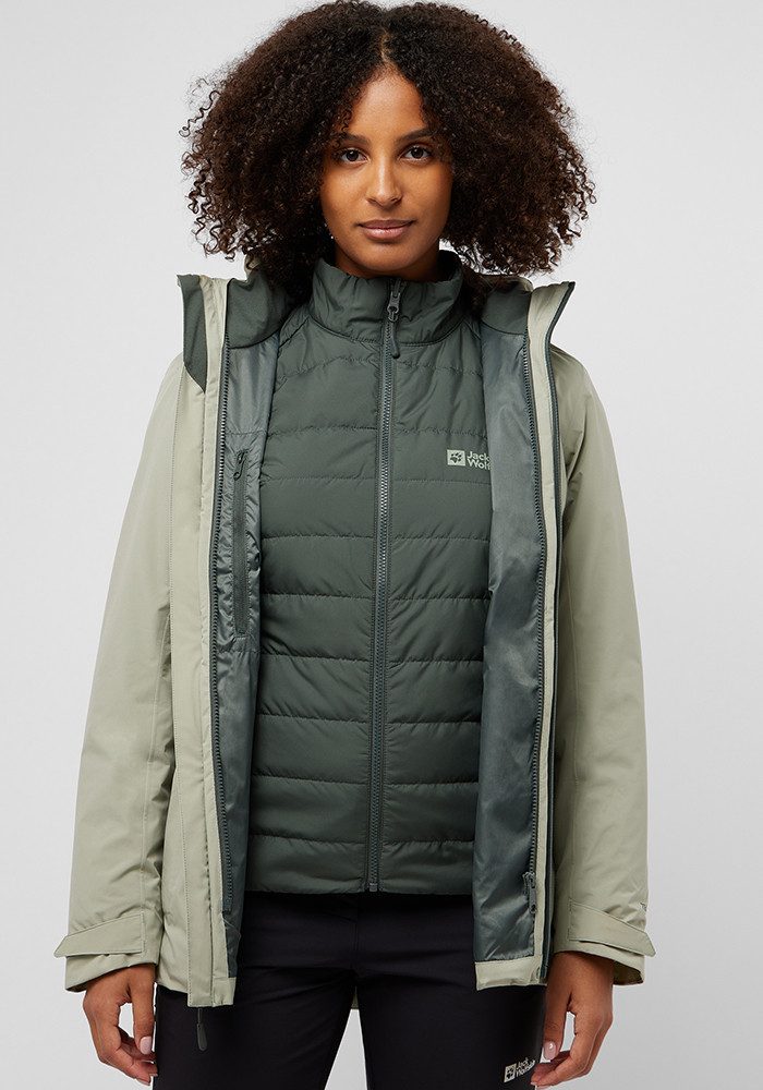 Jack Wolfskin Functioneel 3-in-1-jack HUNBERG 3IN1 JKT W
