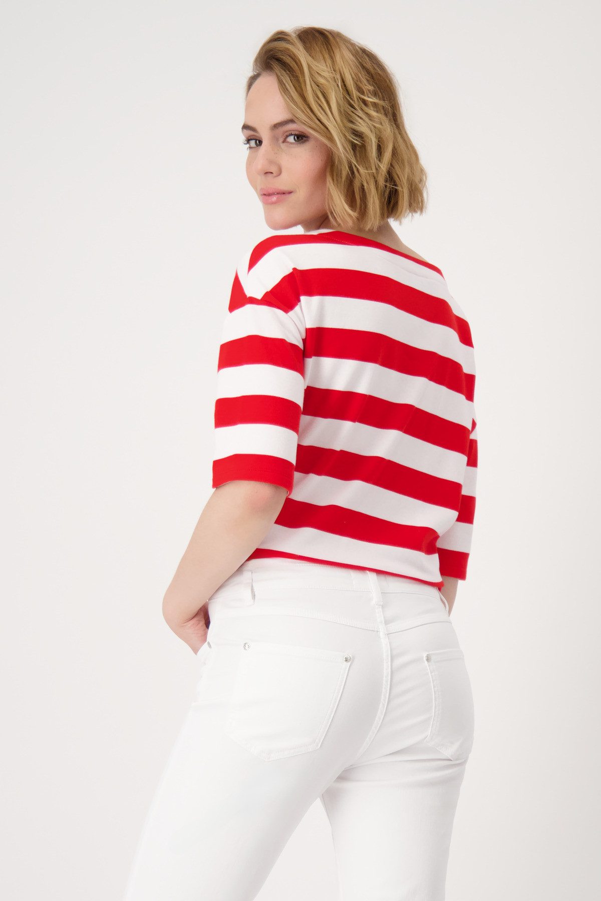 Monari Sweatshirt met strepen