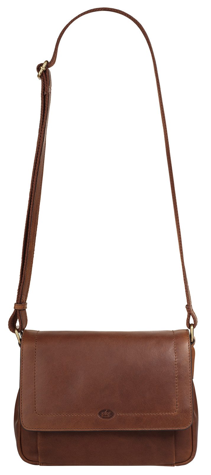 Piké Schoudertas echt leder