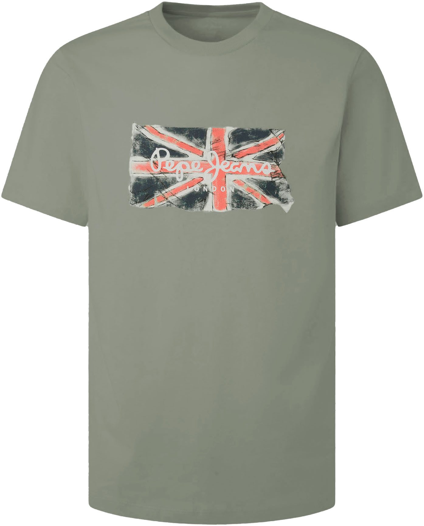 Pepe Jeans T-shirt CLAG met grote logoprint