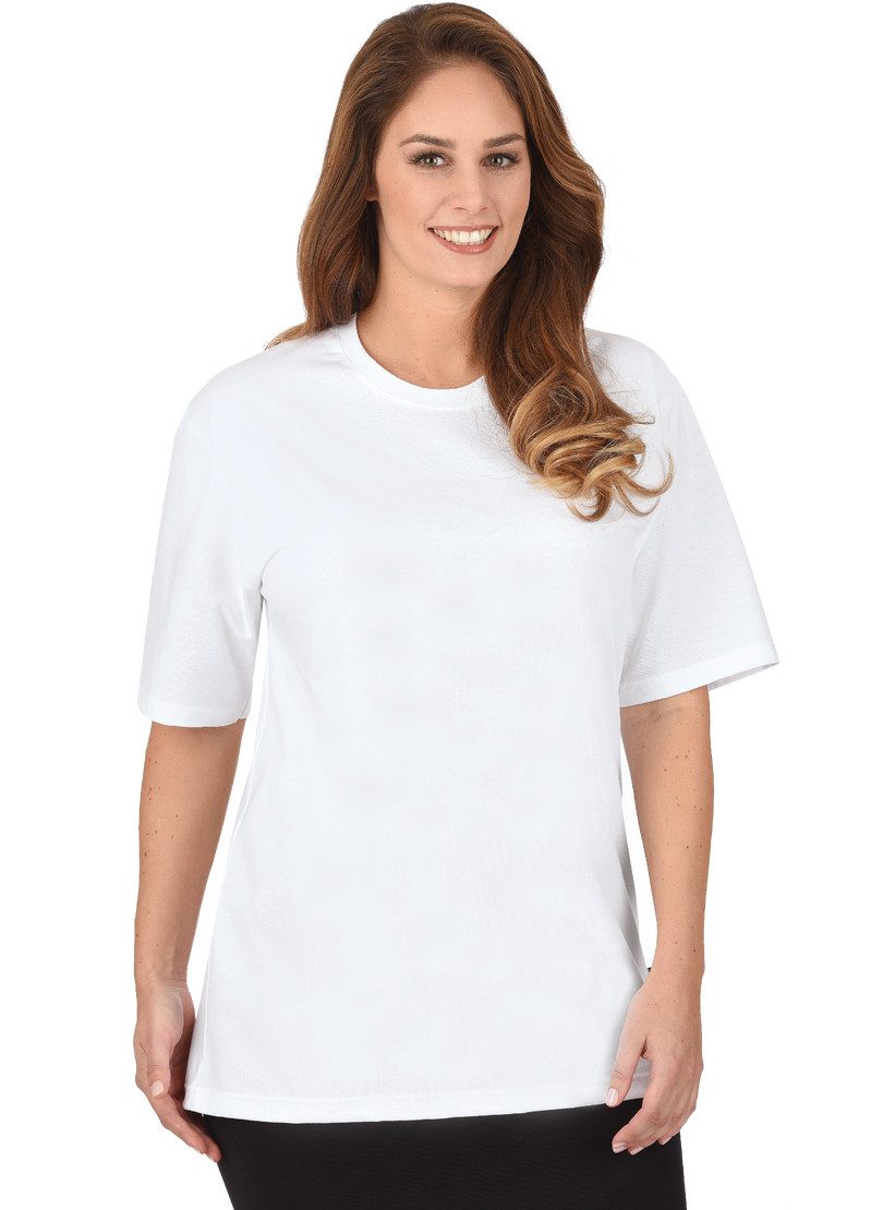 Trigema T-shirt Trigema T-shirt DELUXE katoen (1-delig)