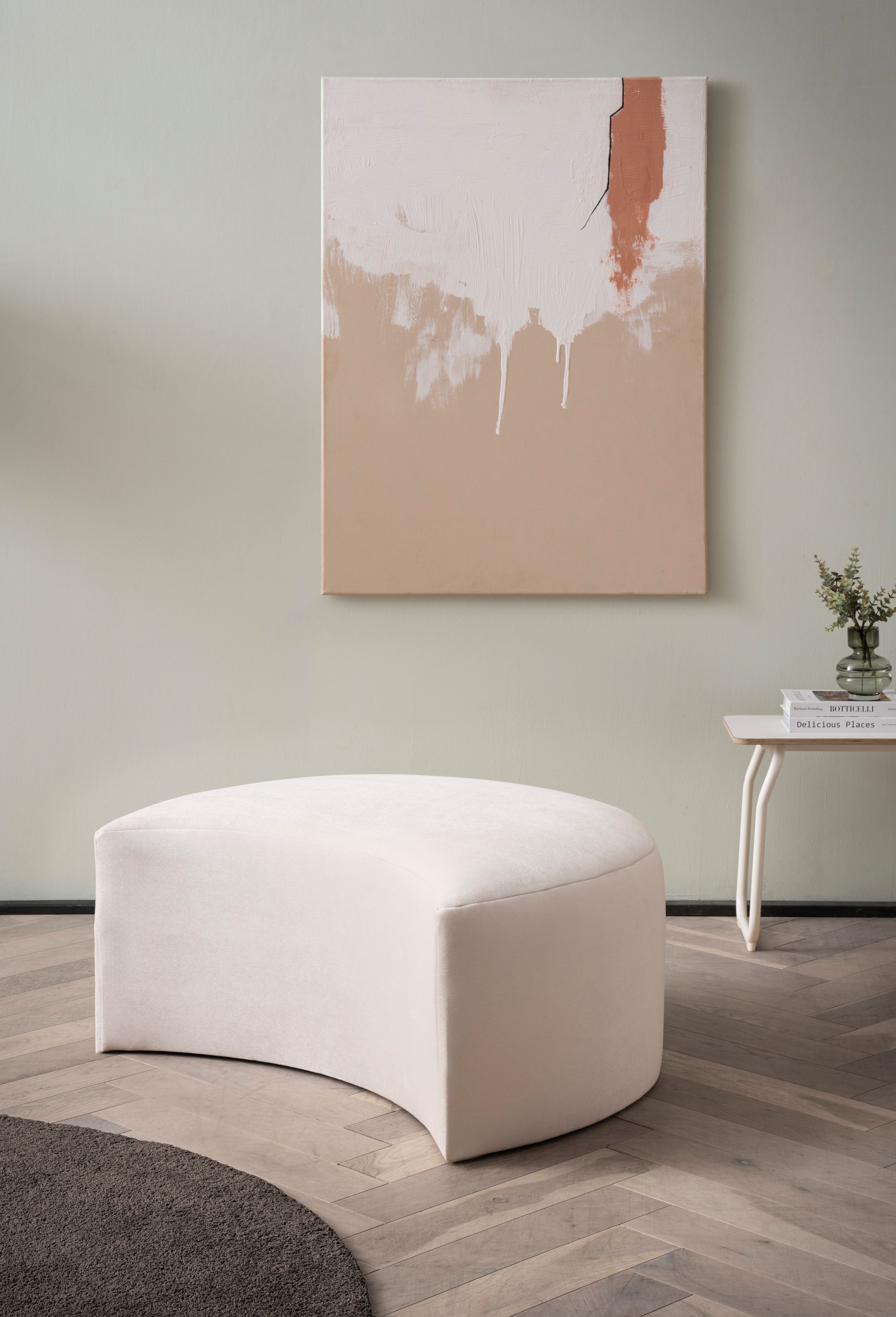 LeGer Home by Lena Gercke Hocker Isalie, in moderne kleuren en verschillende stoffen