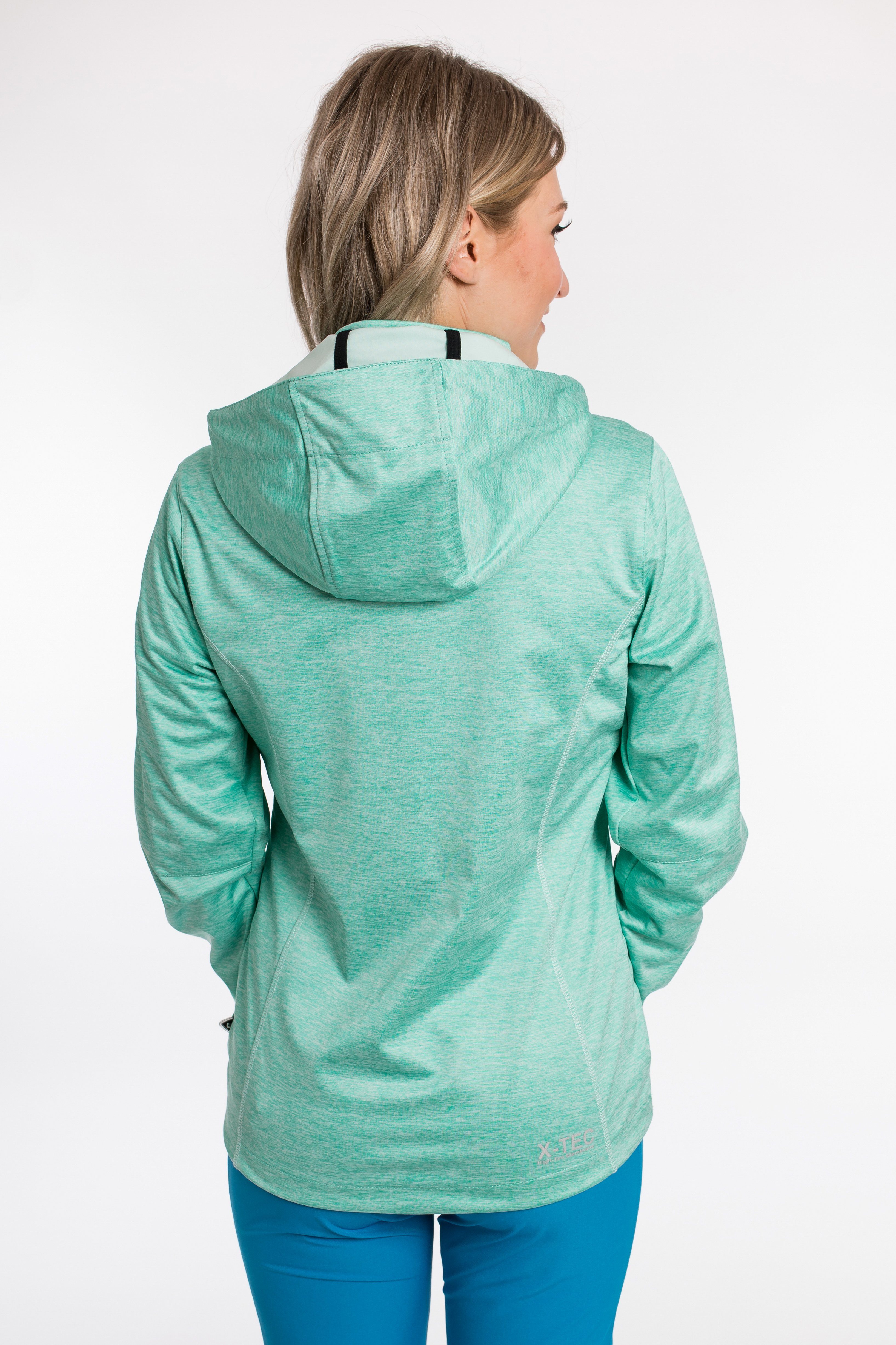 DEPROC Active Softshell-jack JOSEPHIN PEAK WOMEN met afneembare capuchon