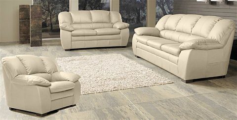 COTTA Zithoek Casino Set: fauteuil, 2-zitsbank, 2,5-zitsbank (set, 3-delig)