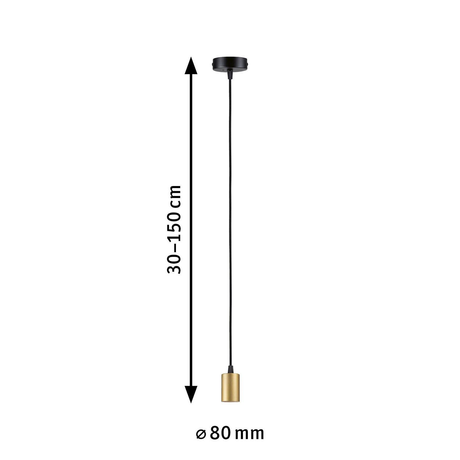 Paulmann Hanglamp Ravi IP44 max 1x60W 230V Metaal (1 stuk)