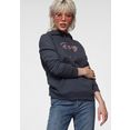 roxy hoodie right on time blauw