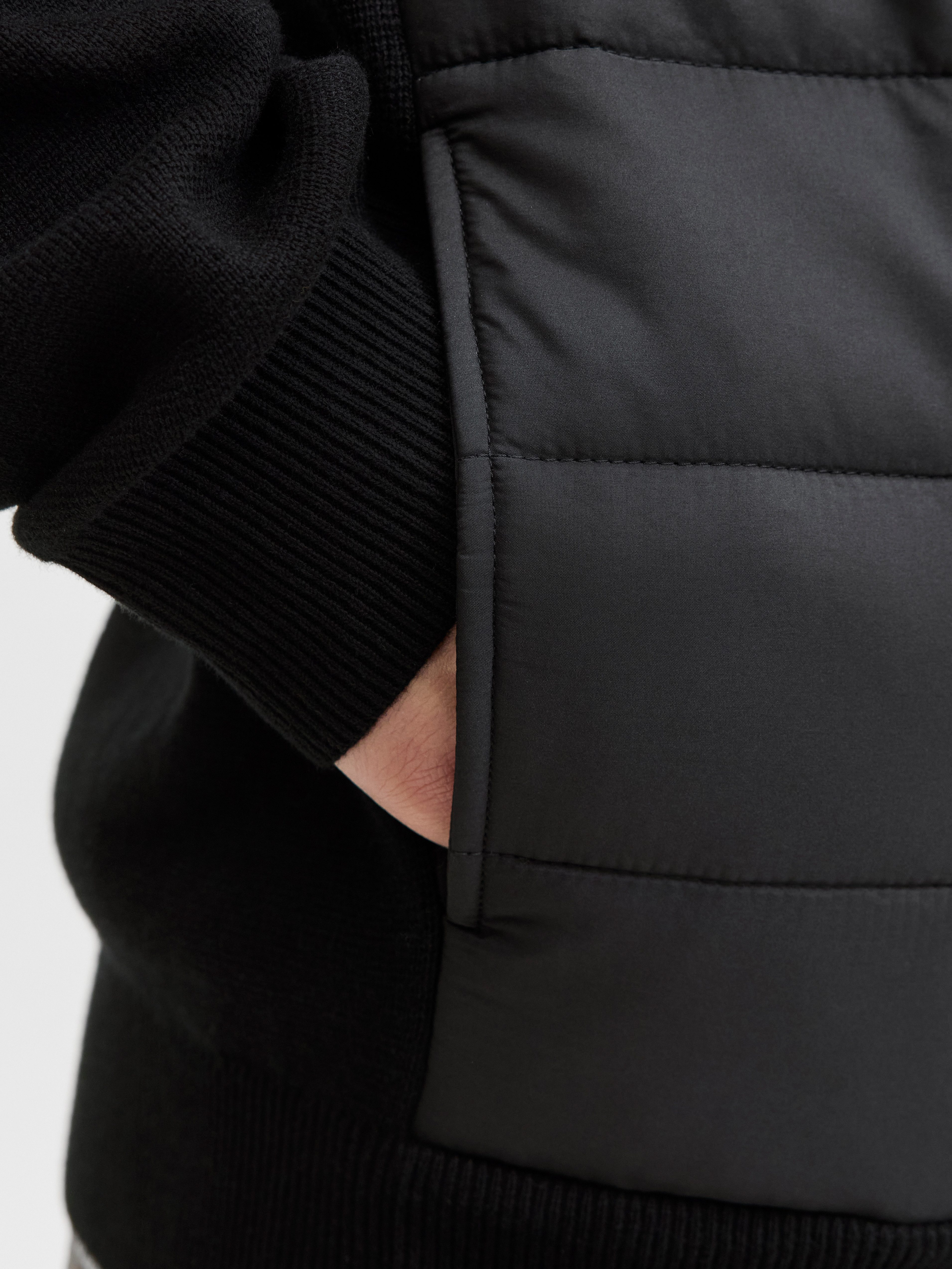 Jack & Jones Vest JJEPERFECT KNIT HYBRID CARDIGAN SN