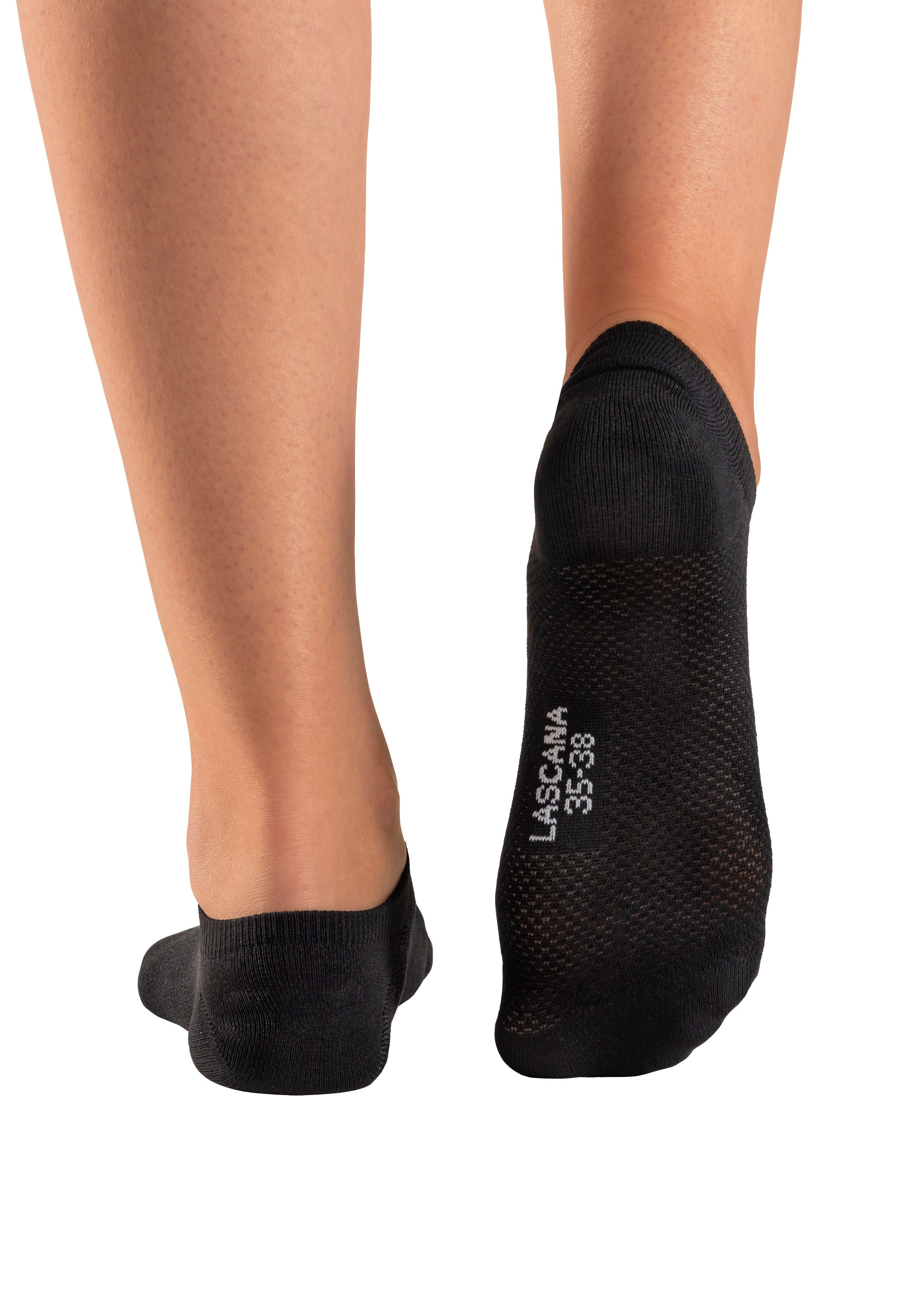 active by Lascana Sneakersokken met piquéstructuur (set, 7 paar)