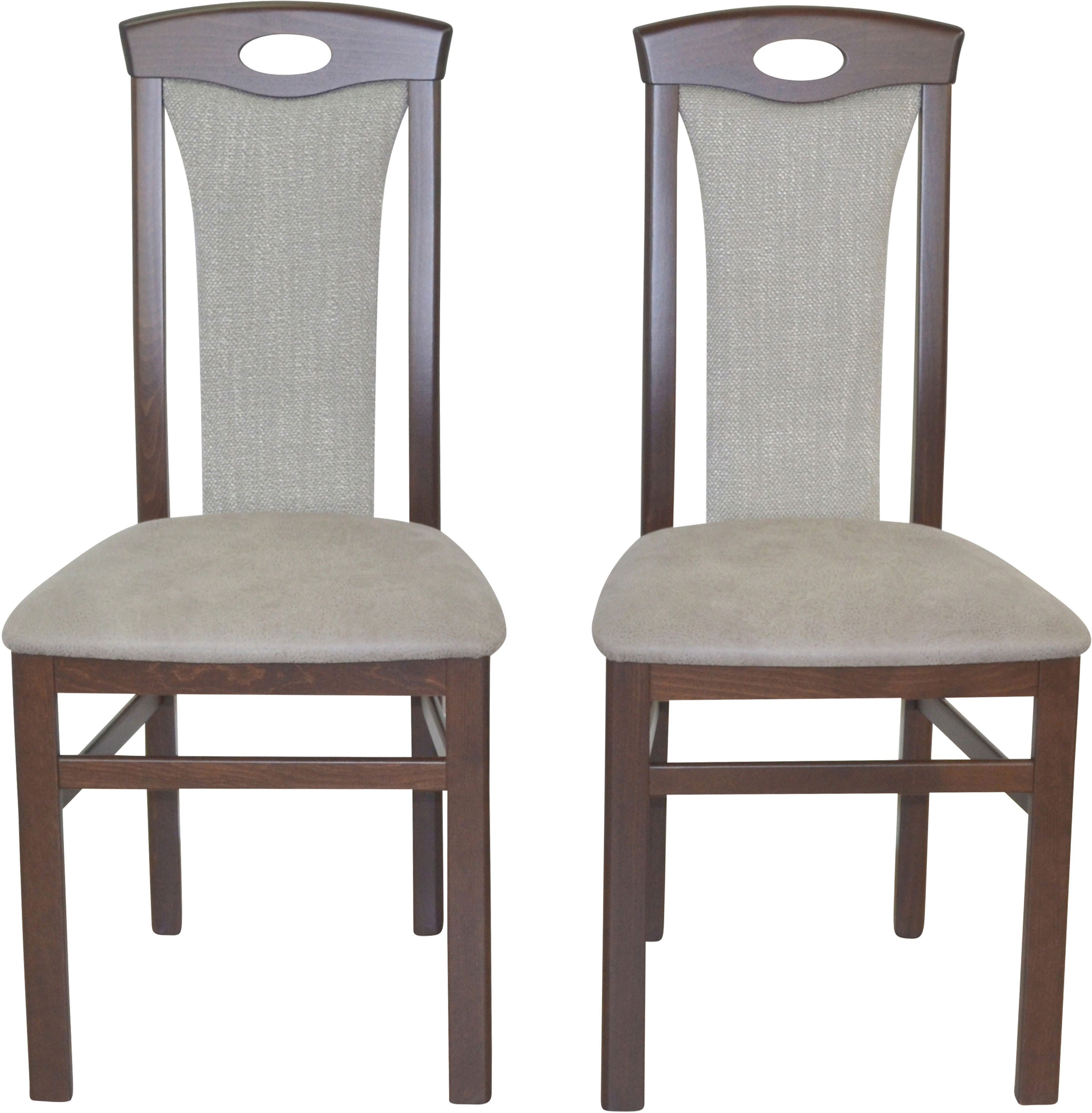 HOFMANN LIVING AND MORE Stoel met 4 poten (set, 2 stuks)