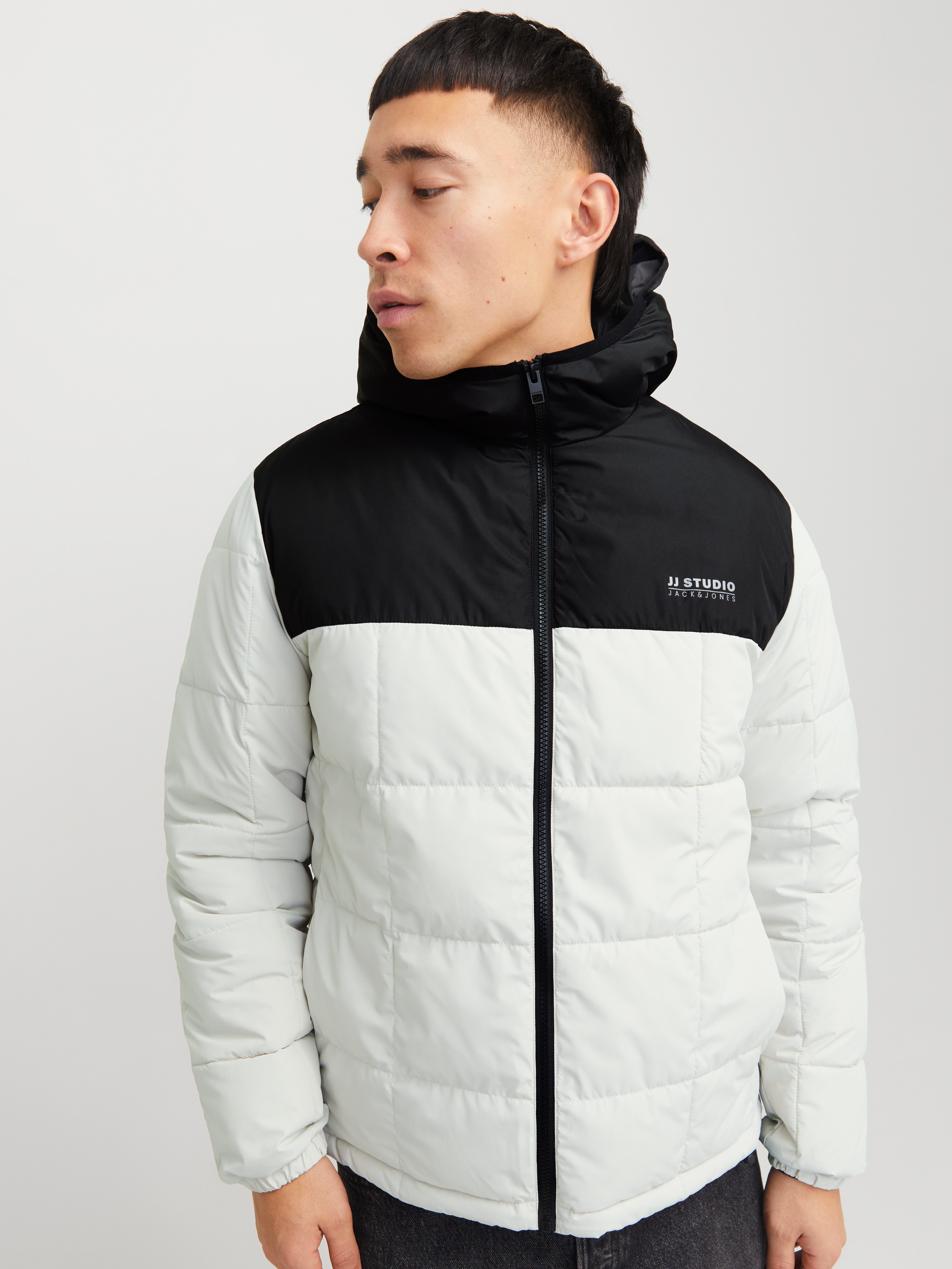 Jack & Jones Gewatteerde jas JJBEN SQUARE HOOD JACKET