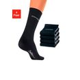 chiemsee sokken met coolmax (4 paar) zwart