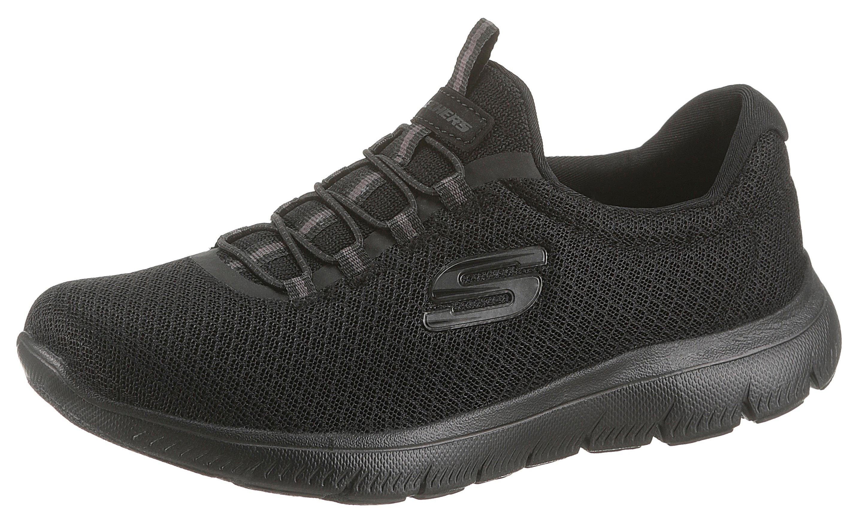 Skechers Slip-on sneakers Summits Slipper, vrijetijdsschoen, comfortschoen met elastiek