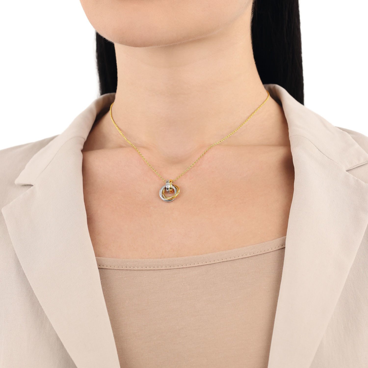 Amor Ketting met hanger Cirkel, 2039983