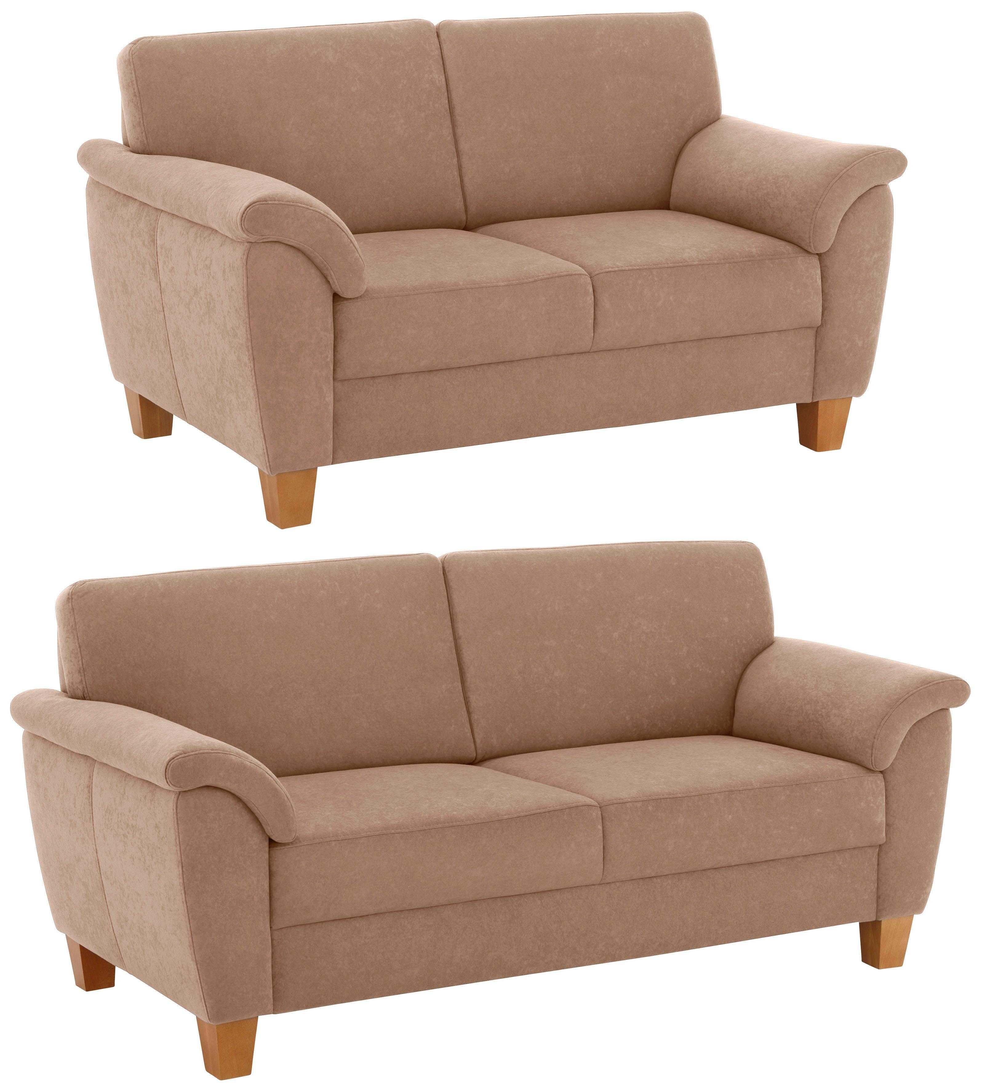 Home affaire Zithoek Texel als set, met binnenvering en contrastnaad