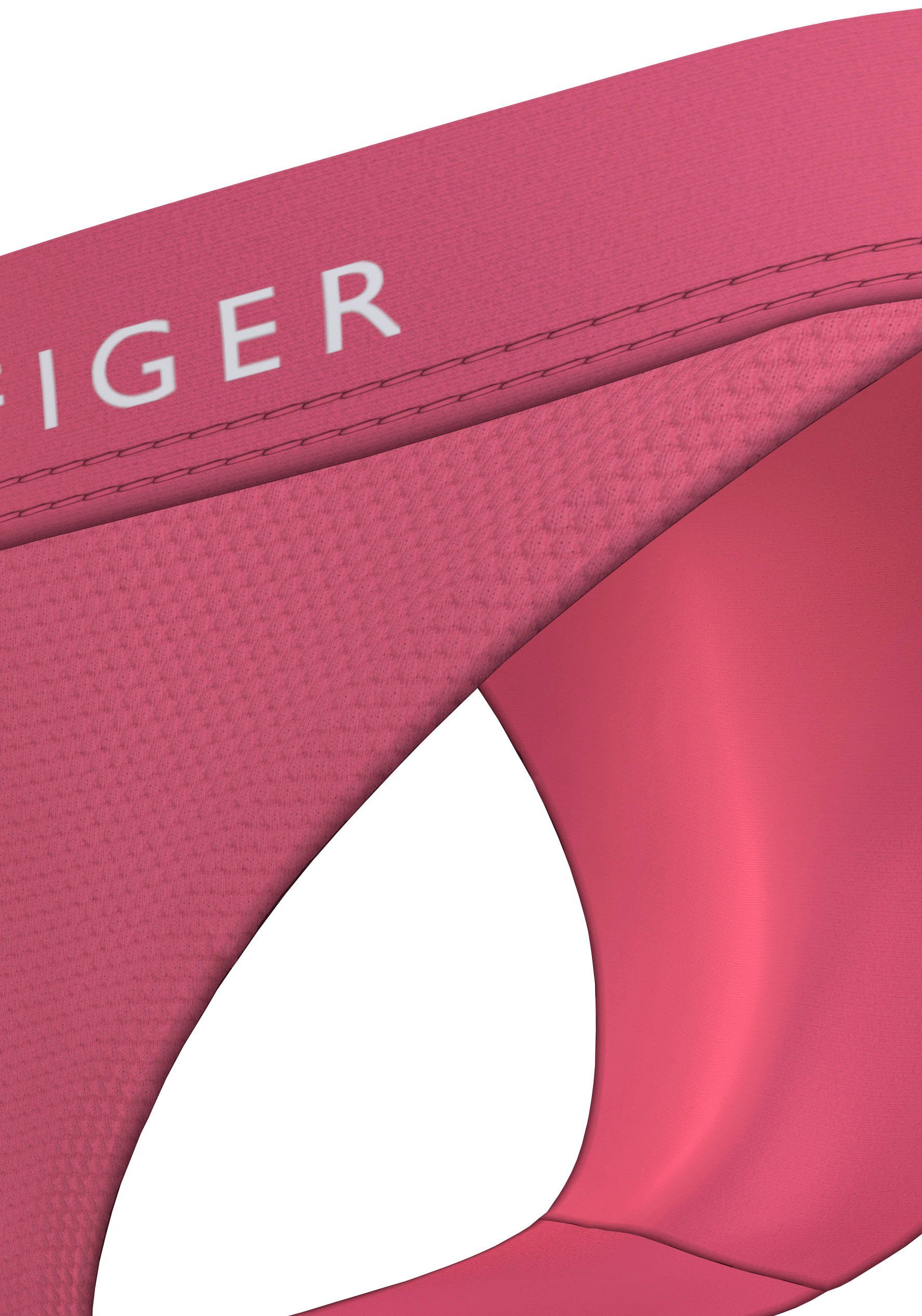 Tommy Hilfiger Swimwear Bikinibroekje SIDE TIE BIKINI met een logo-opschrift
