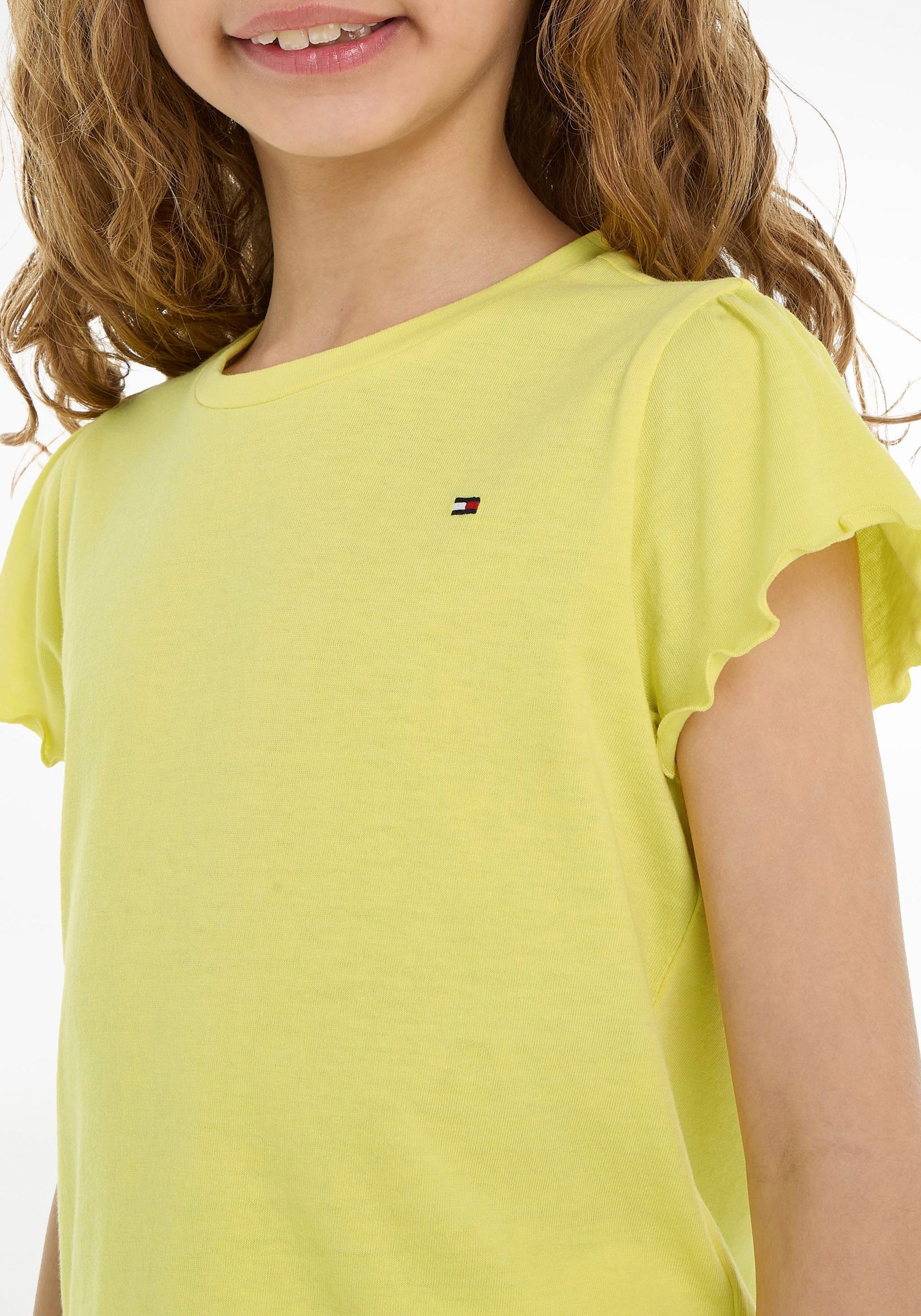 Tommy Hilfiger T-shirt ESSENTIAL RUFFLE SLEEVE TOP