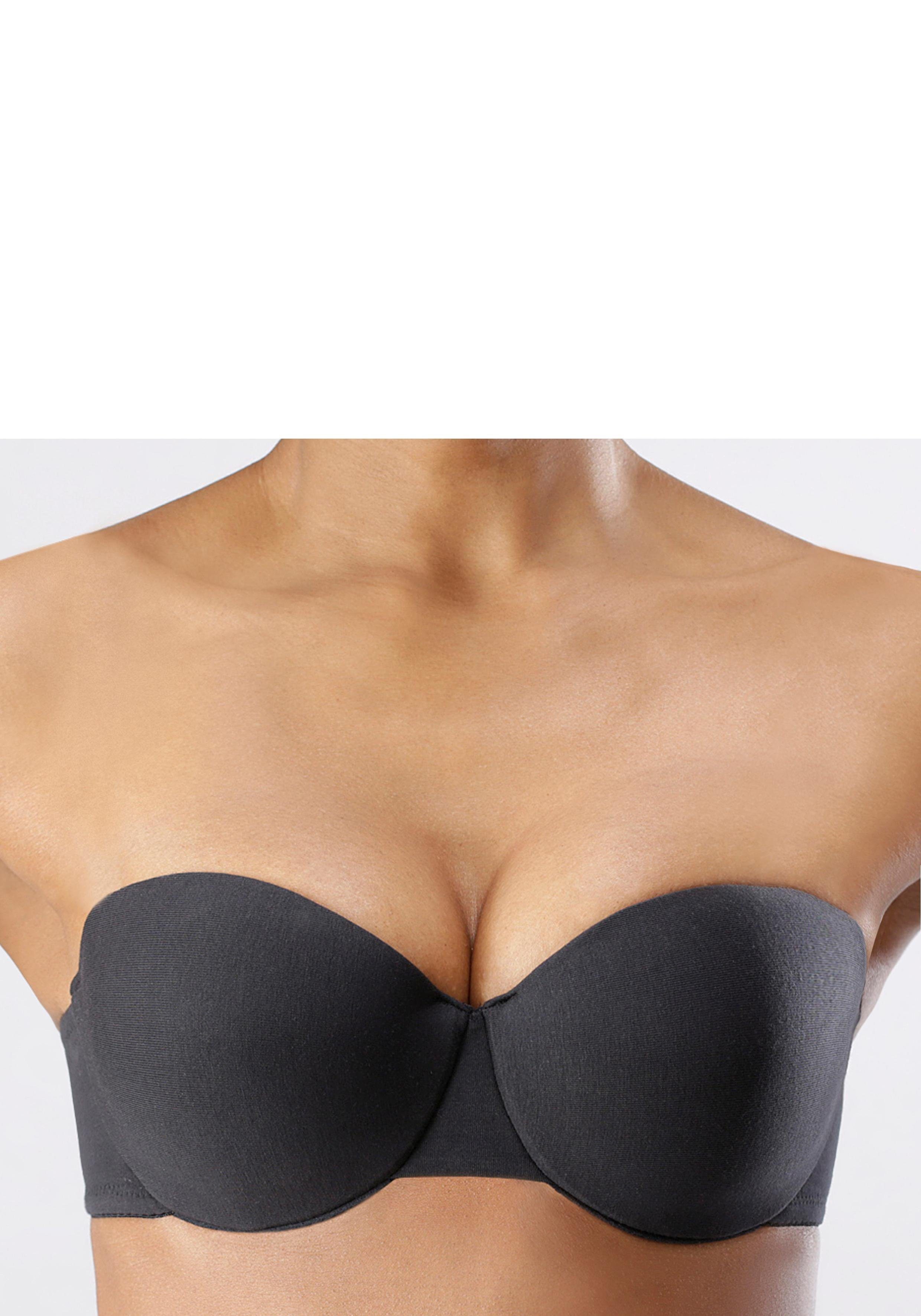 Petite fleur Beugel-bh met afneembare bretels van katoen (Set van 2)