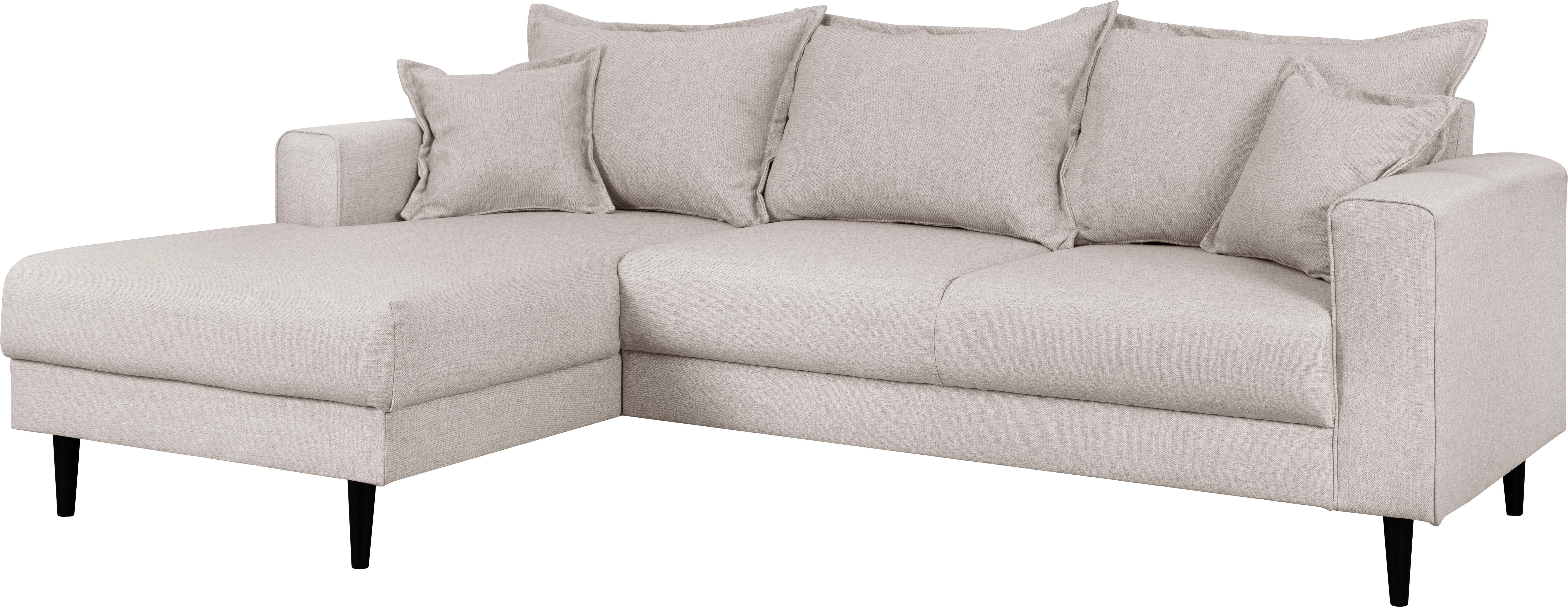 Home affaire Hoekbank VEYRAS L-vorm, hoog zitcomfort, afmetingen B/D/H: 230/150/76 cm