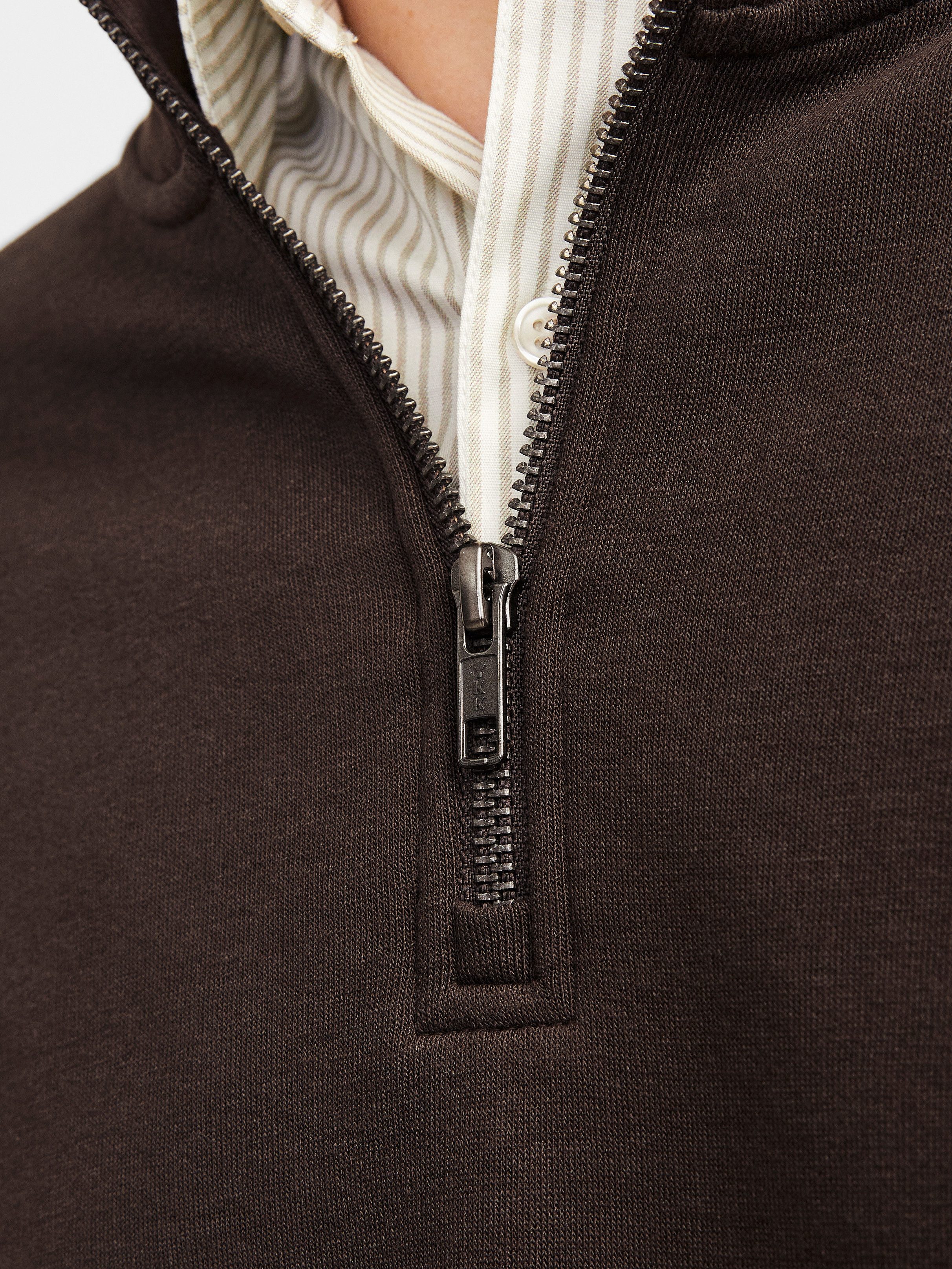 Jack & Jones Sweatshirt JJEBRADLEY SWEAT HALF ZIP NOOS