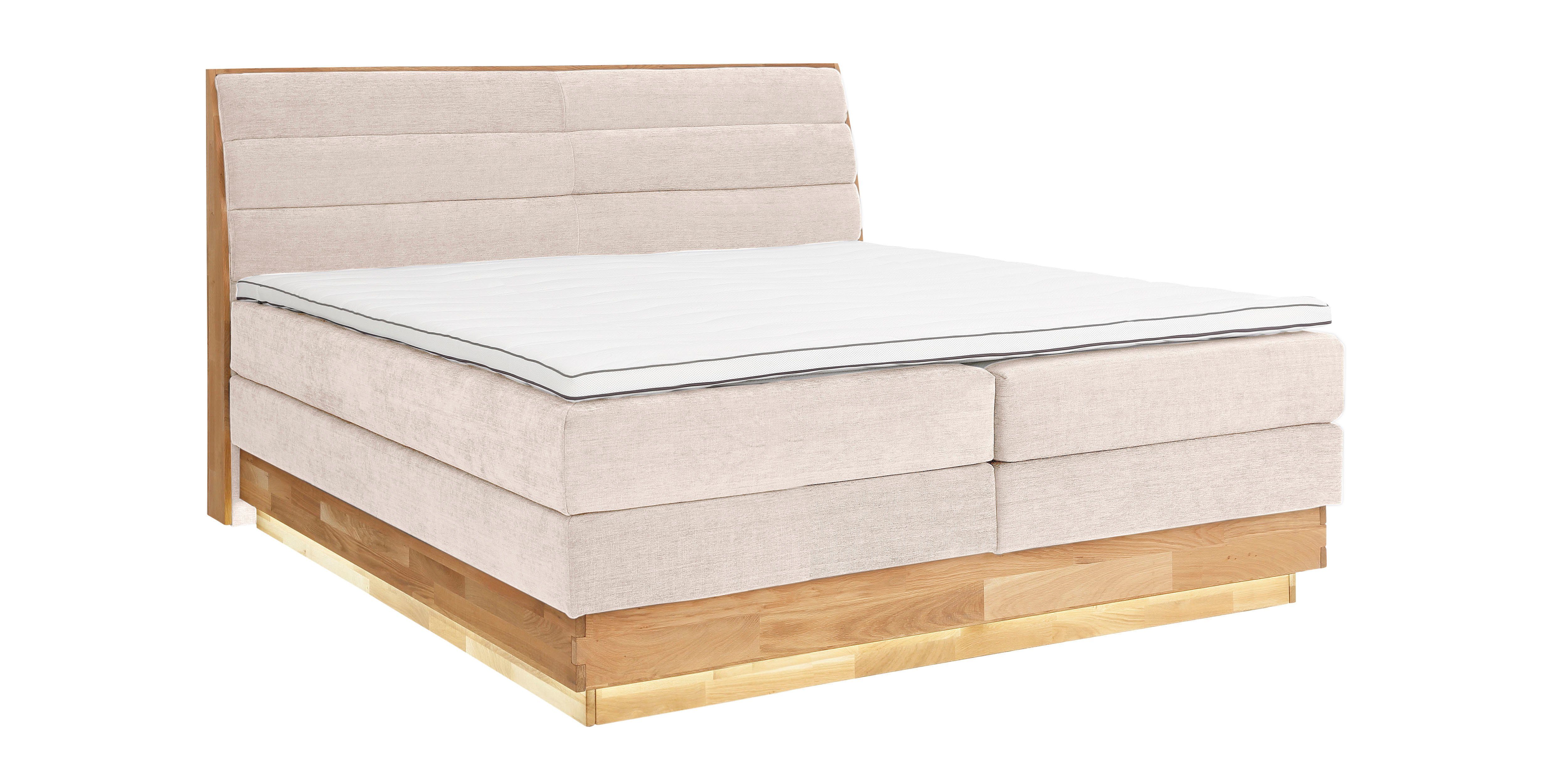 OTTO products Boxspring Ledverlichting, met gecertificeerde, gerecyclede overtrekstoffen