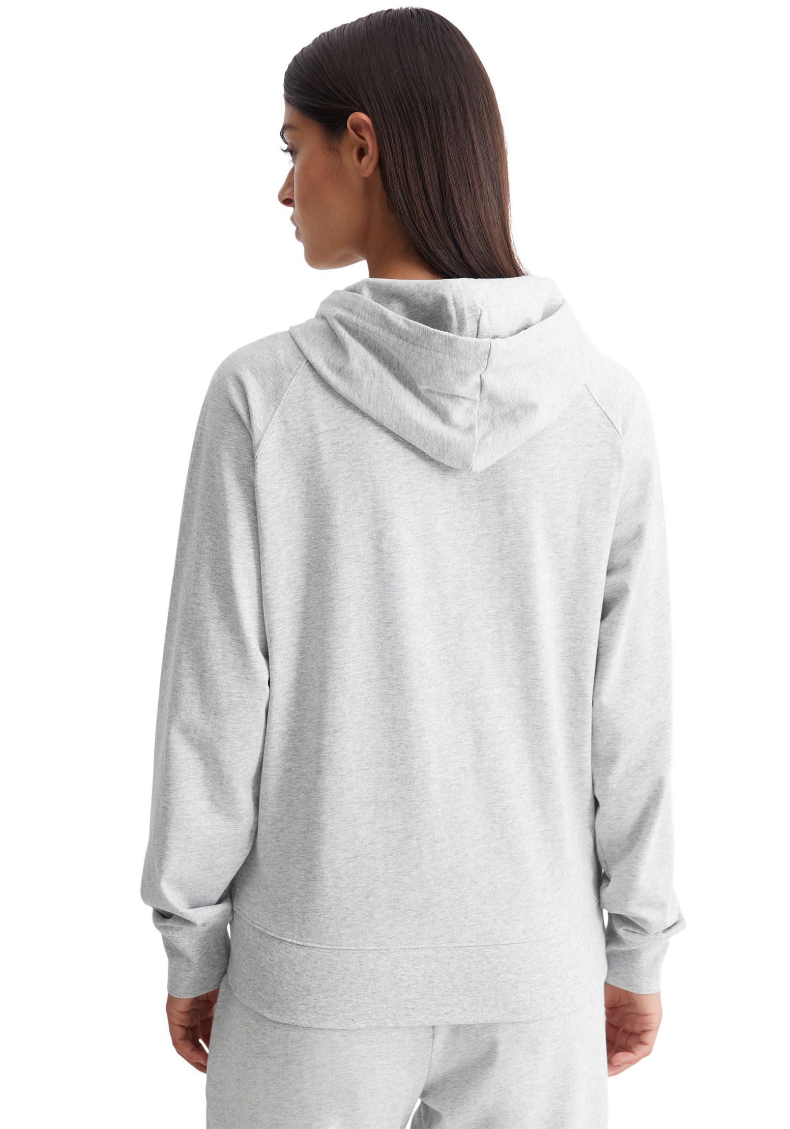 Marc O'Polo Capuchonsweatvest Heavy-jersey met een grote capuchon