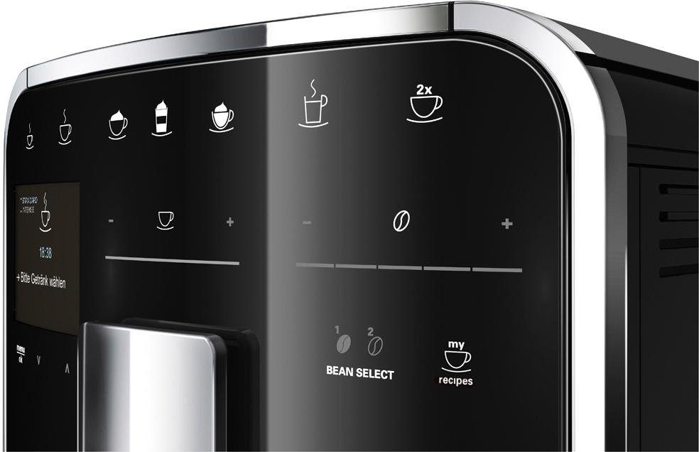 Melitta Volautomatisch koffiezetapparaat Barista TS Smart® F850-102, zwart, 21 koffierecepten & 8 gebruikersprofielen, 2-kamer bonenreservoir